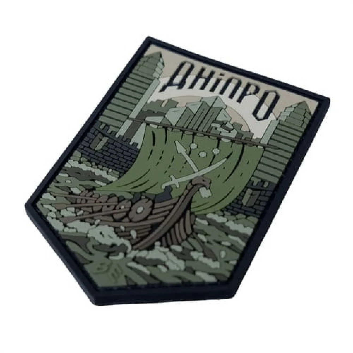 ПВХ Патч (шеврон) "Дніпро" олива