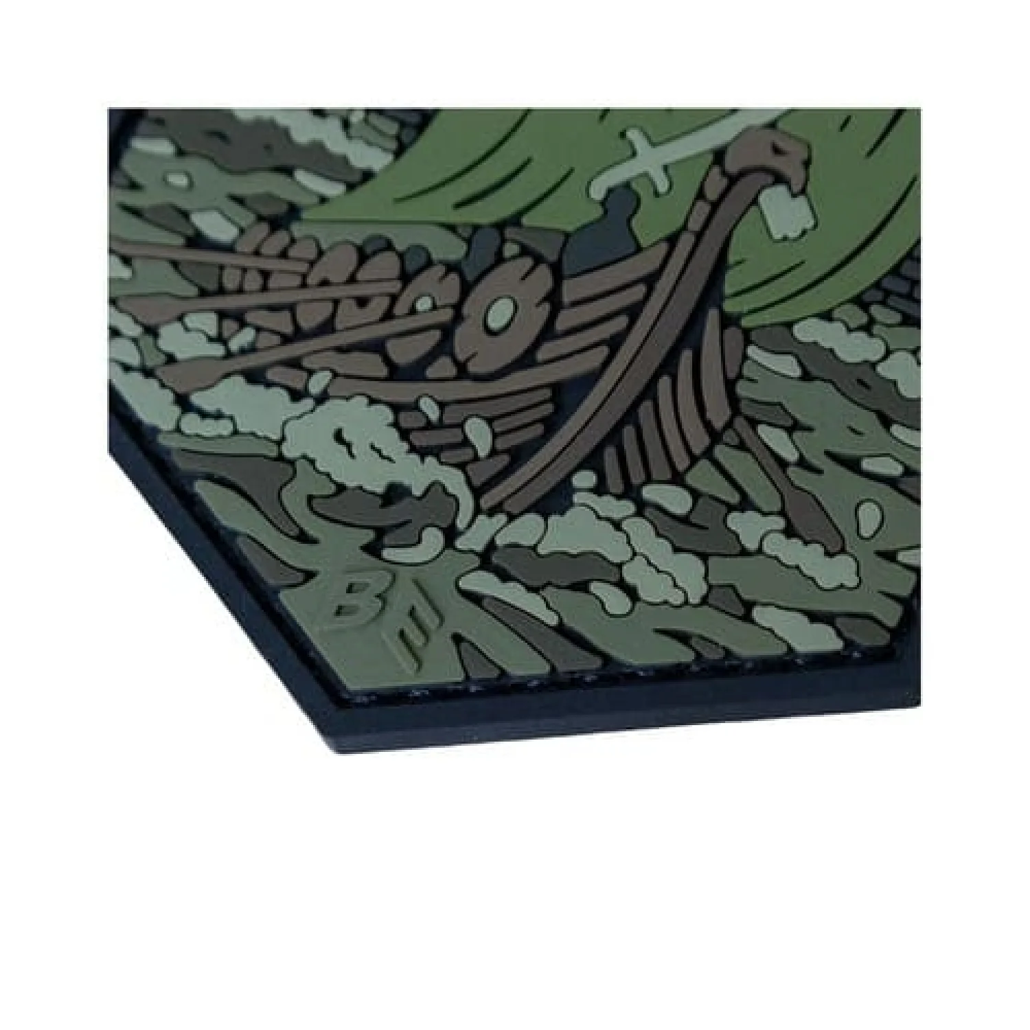 ПВХ Патч (шеврон) "Дніпро" олива