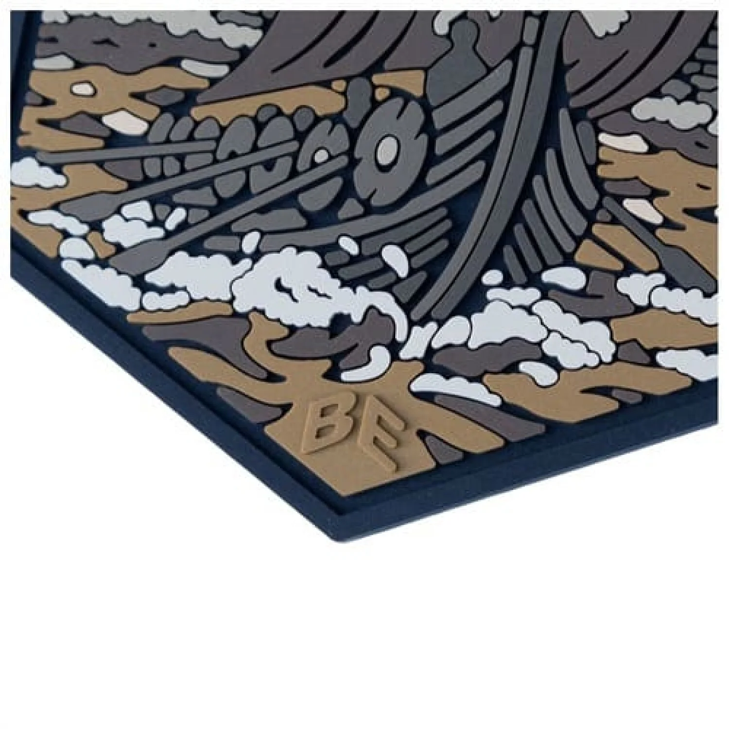 ПВХ Патч (шеврон) "Дніпро" койот