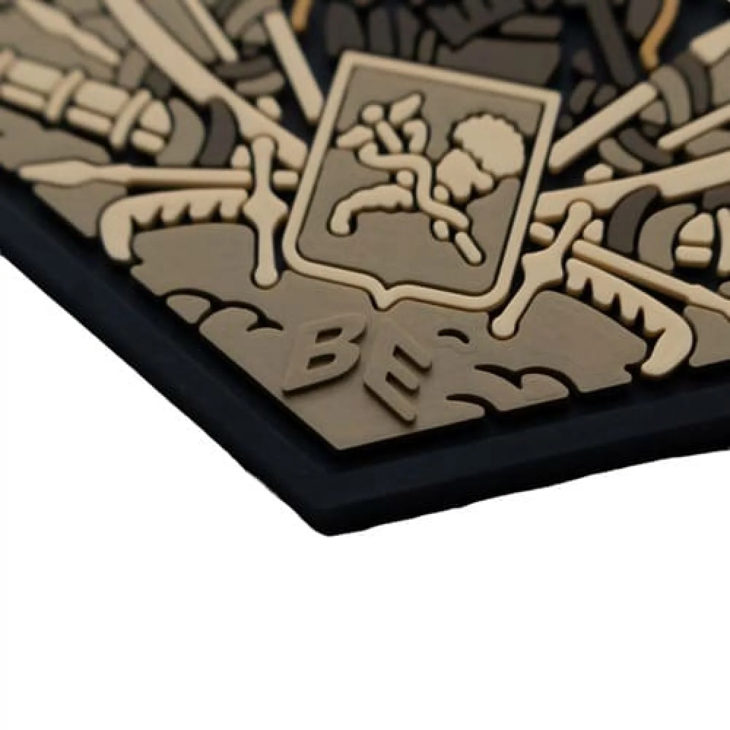 ПВХ Патч (шеврон) "Харків" койот