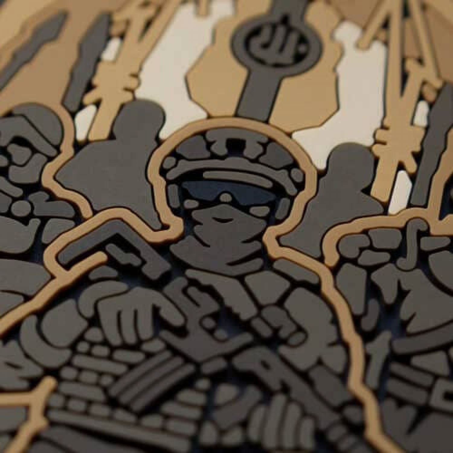 ПВХ Патч (шеврон) "Миколаїв" койот