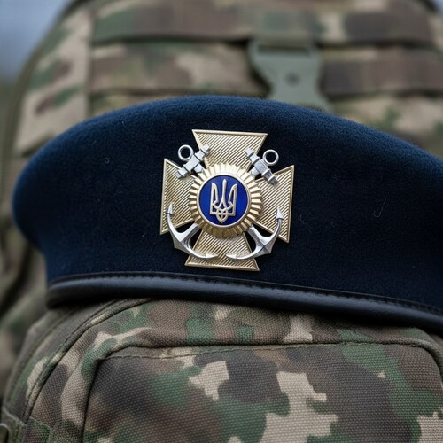 Кокарда наборная военно-морские силы(4 детали)