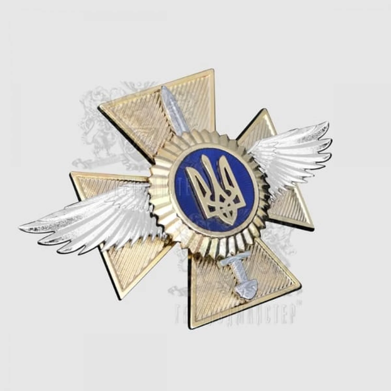 Кокарда наборная воздушные войска (4 детали)