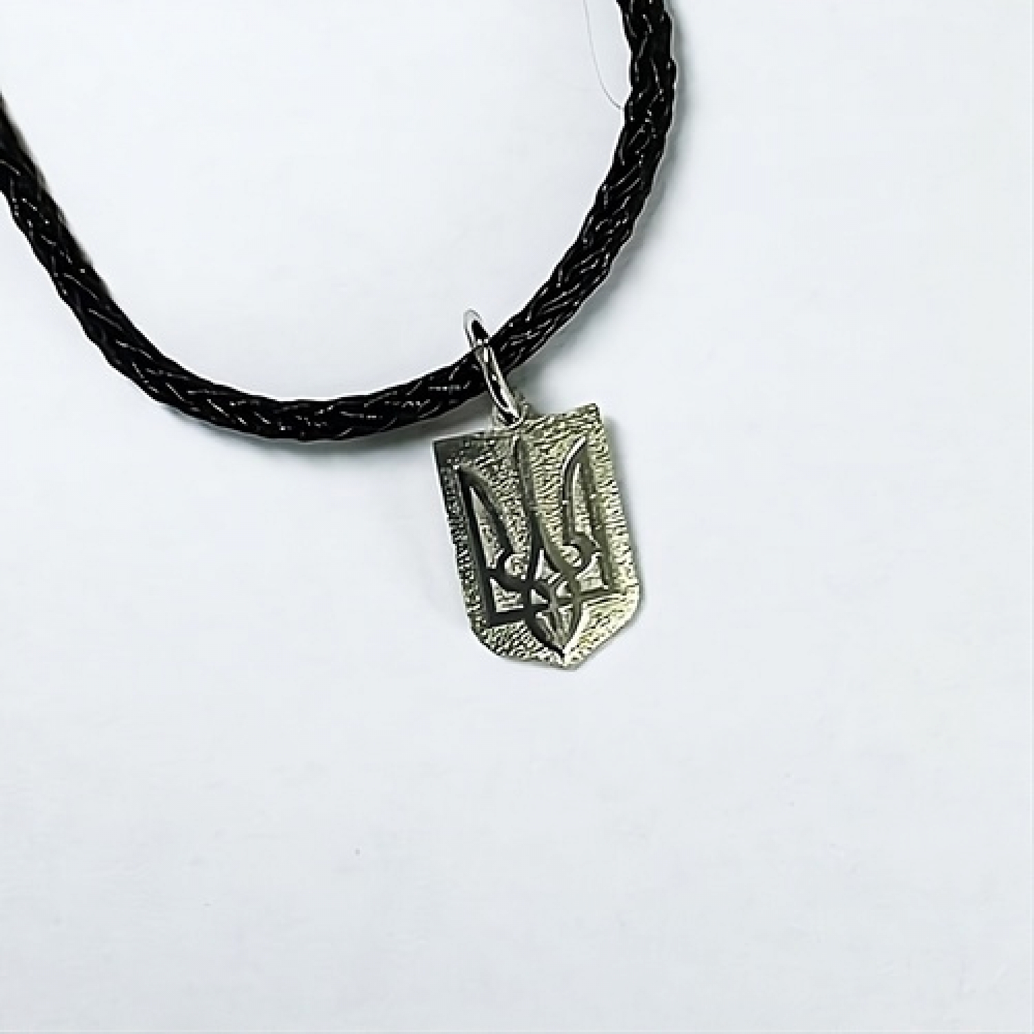Кулон Герб України (срібний)