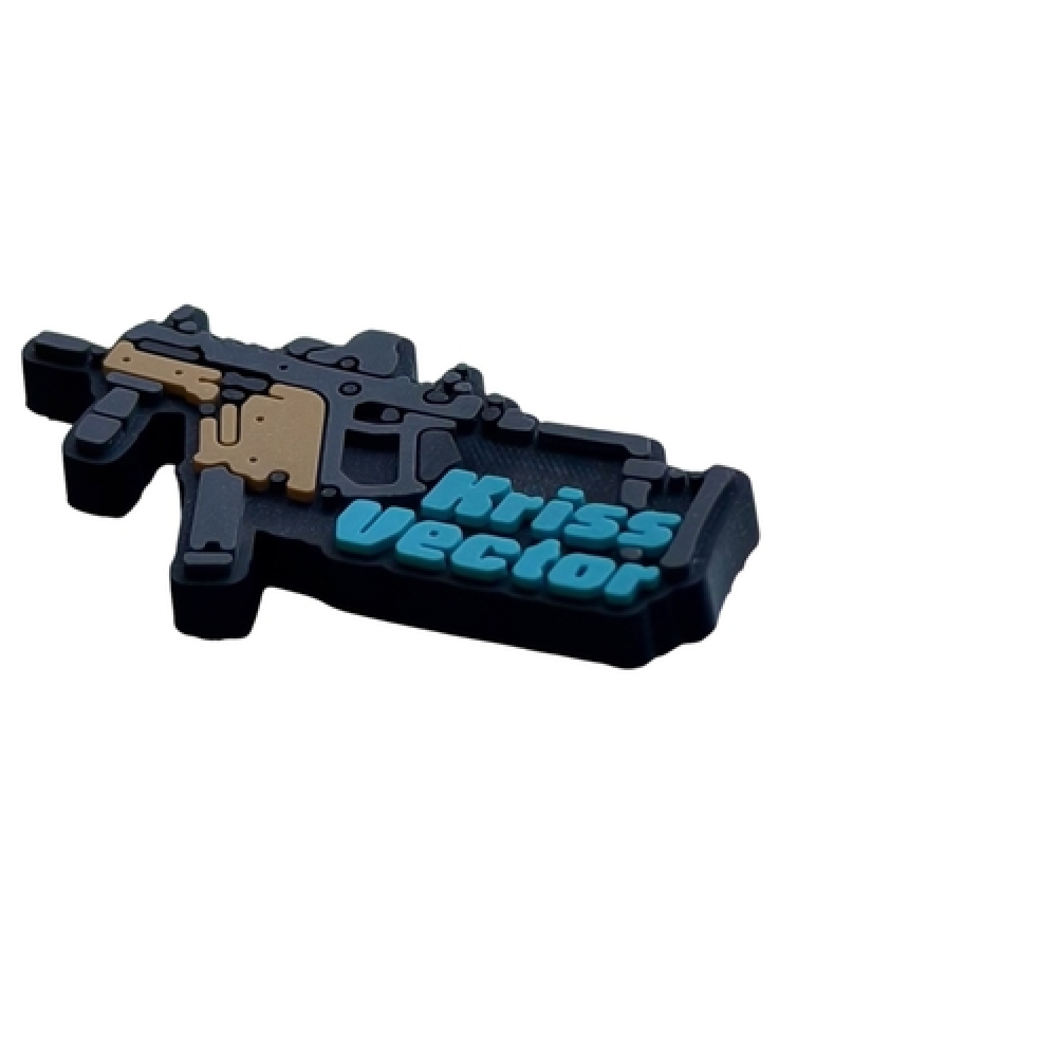 Міні ПВХ патч (шеврон) "Kriss Vector"
