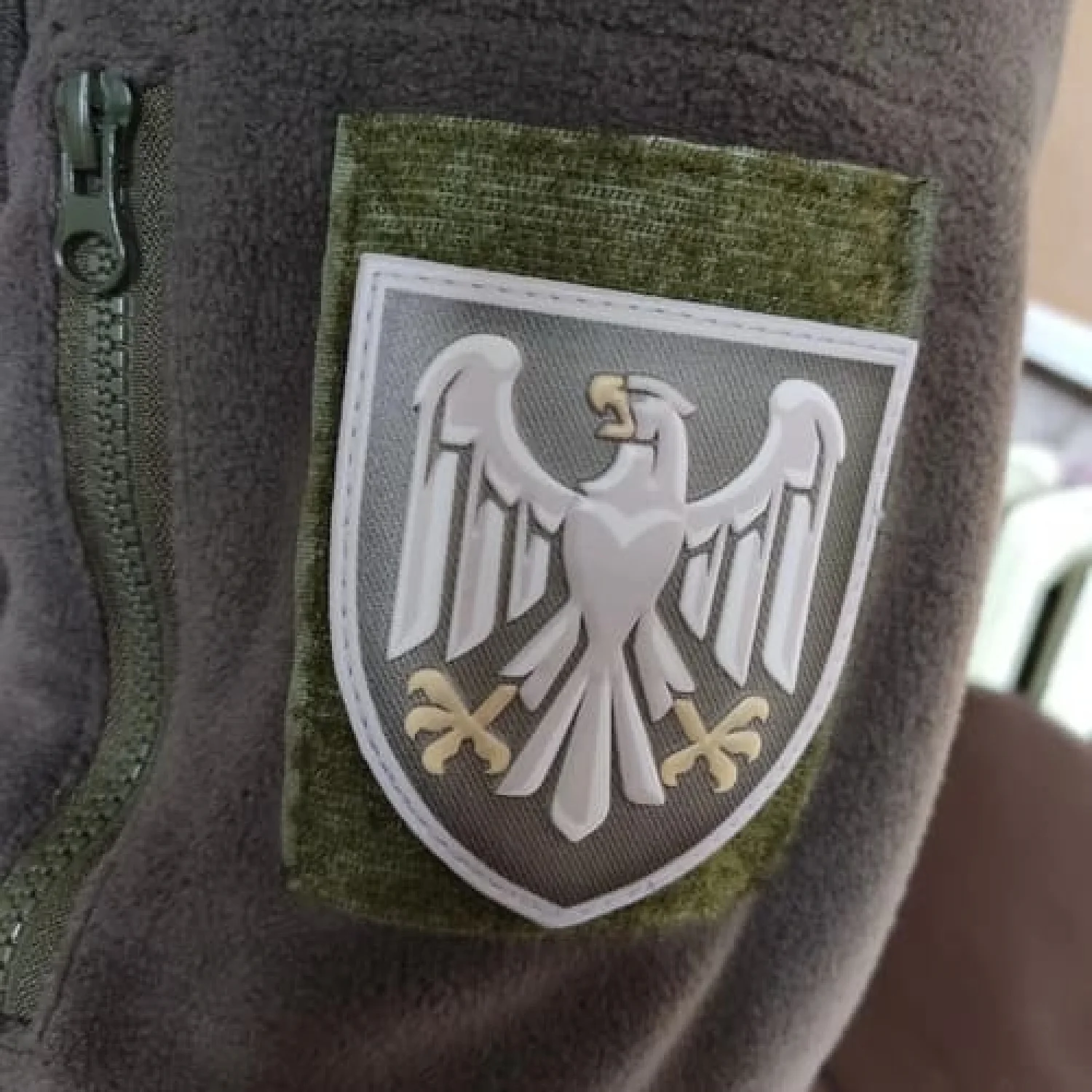 Нашивка 82 ОДШБр Збройних Сил України олива