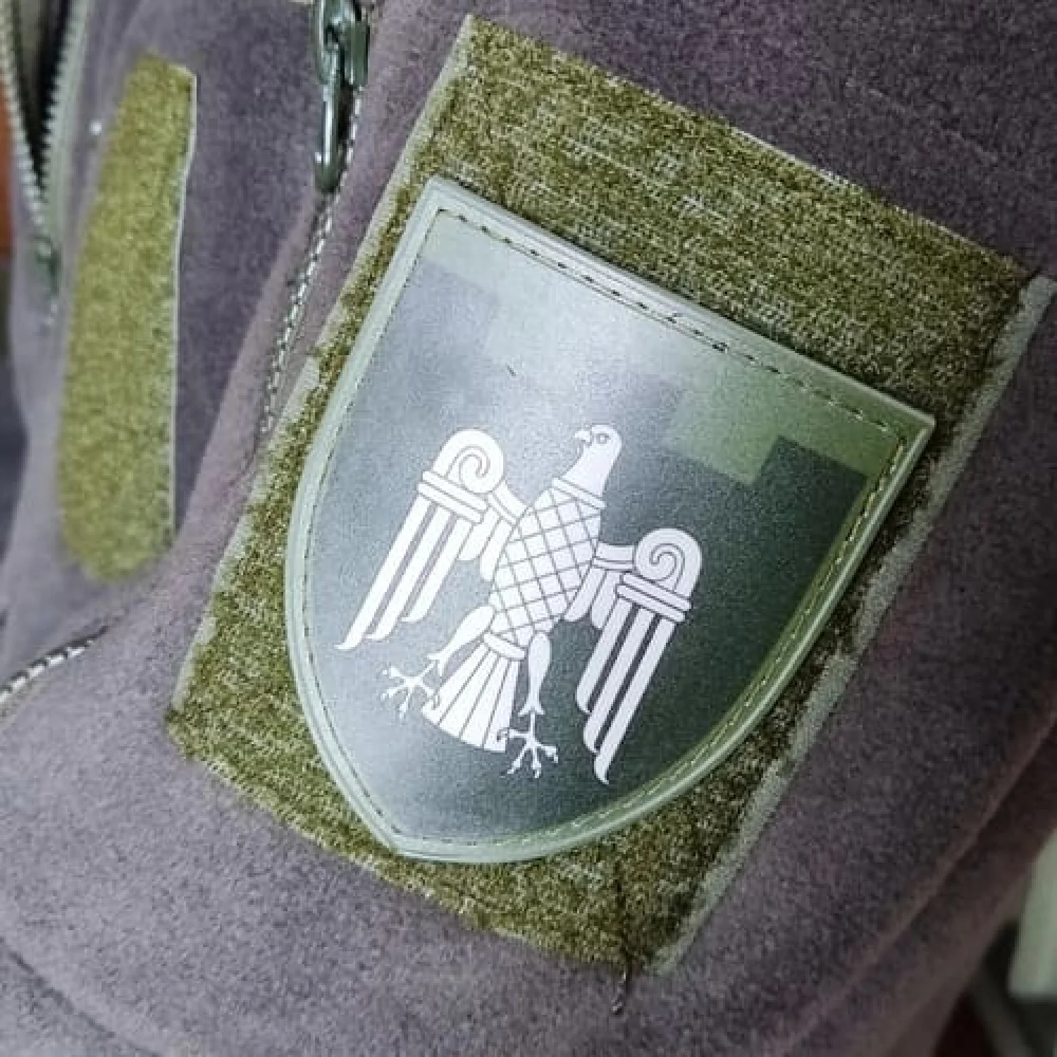 Нашивка ТрО 107 бригади ЗСУ Чернівці польовий