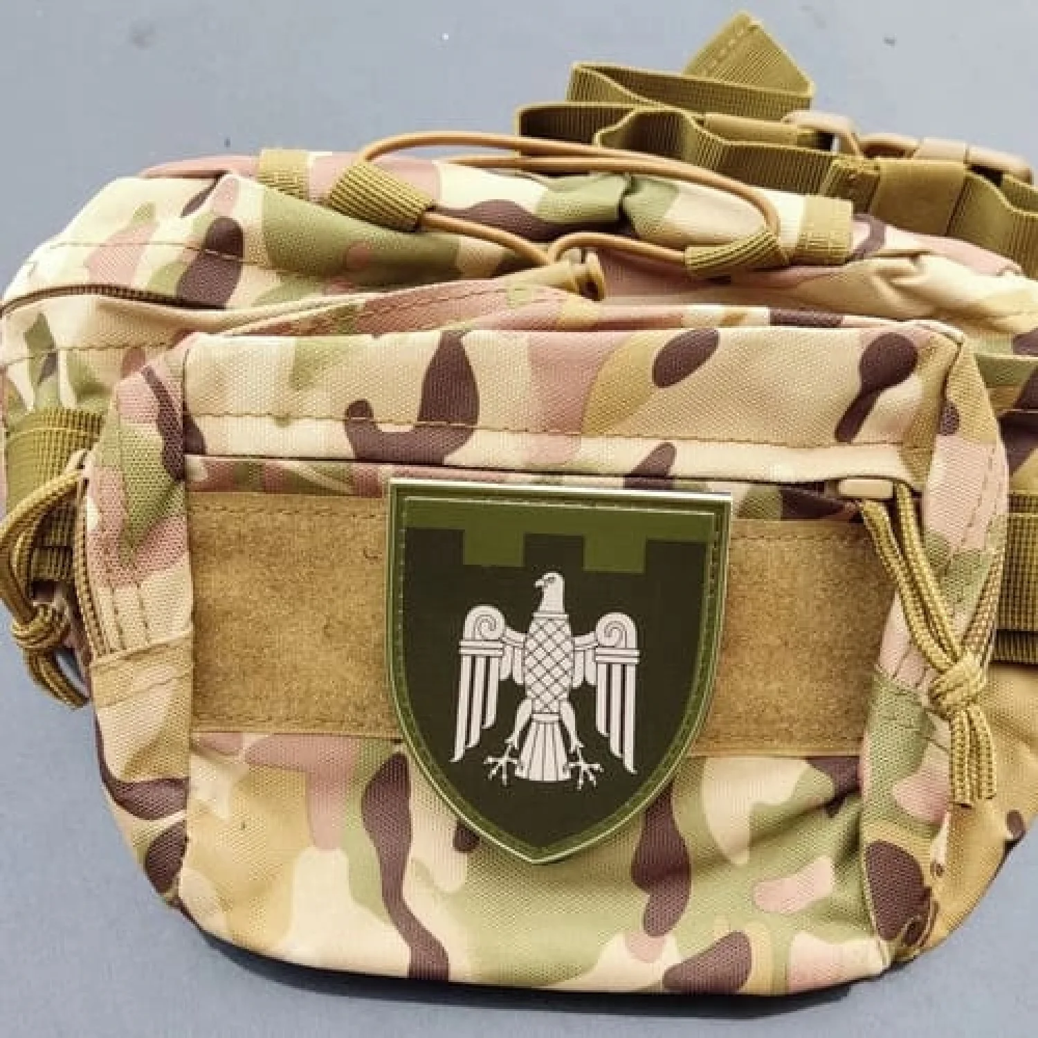 Нашивка ТрО 107 бригади ЗСУ Чернівці польовий