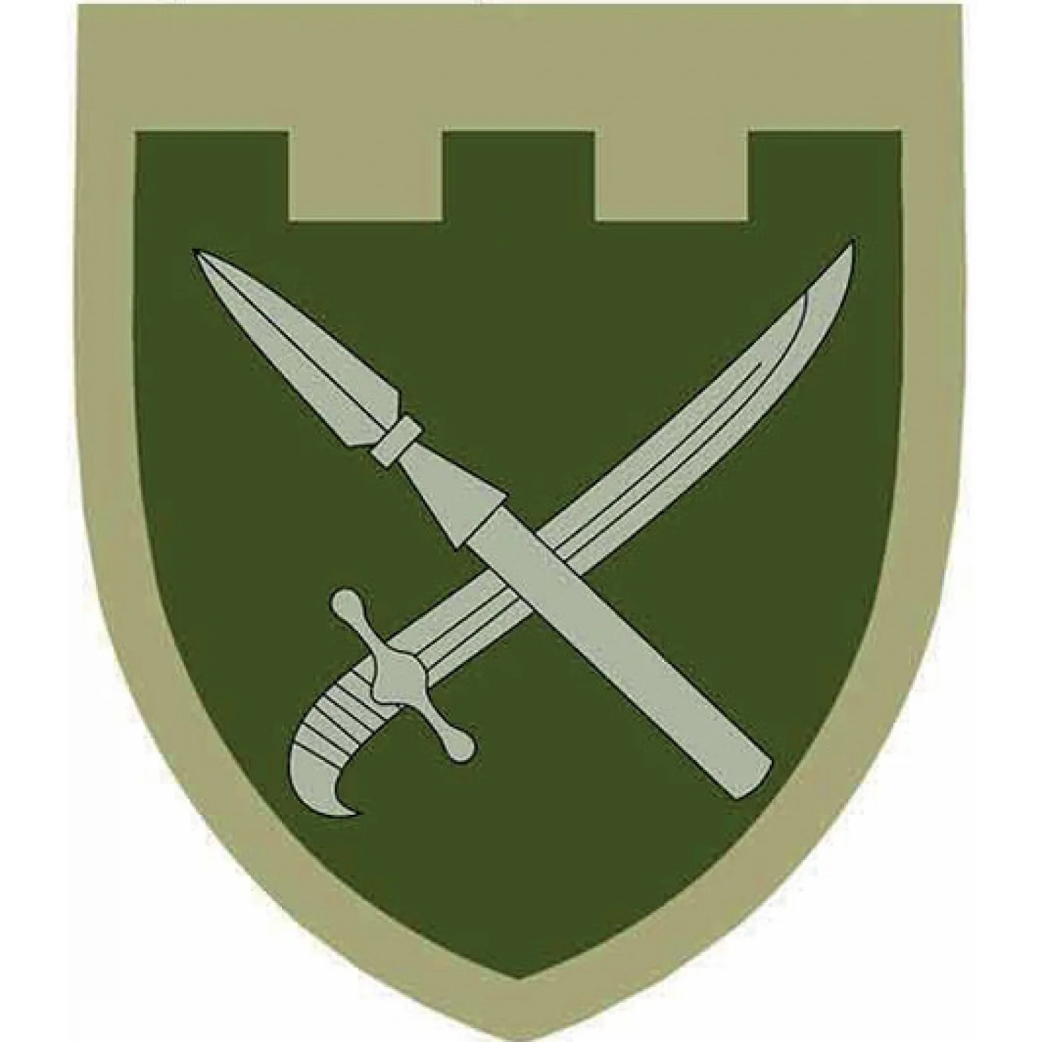 Нашивка ТрО 109 бригады ВСУ Донецк полевой