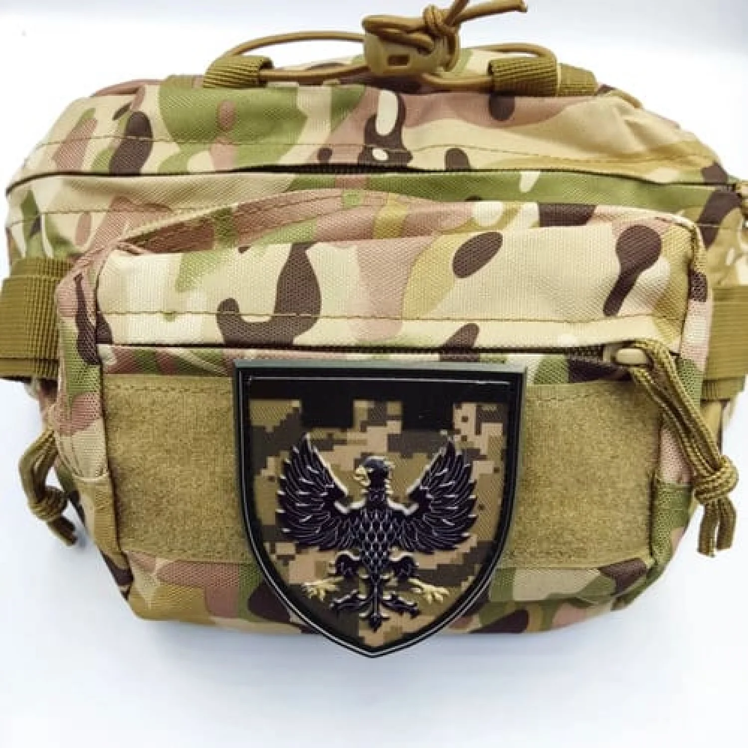 Нашивка ТрО 119 бригади ЗСУ Чернігів піксель