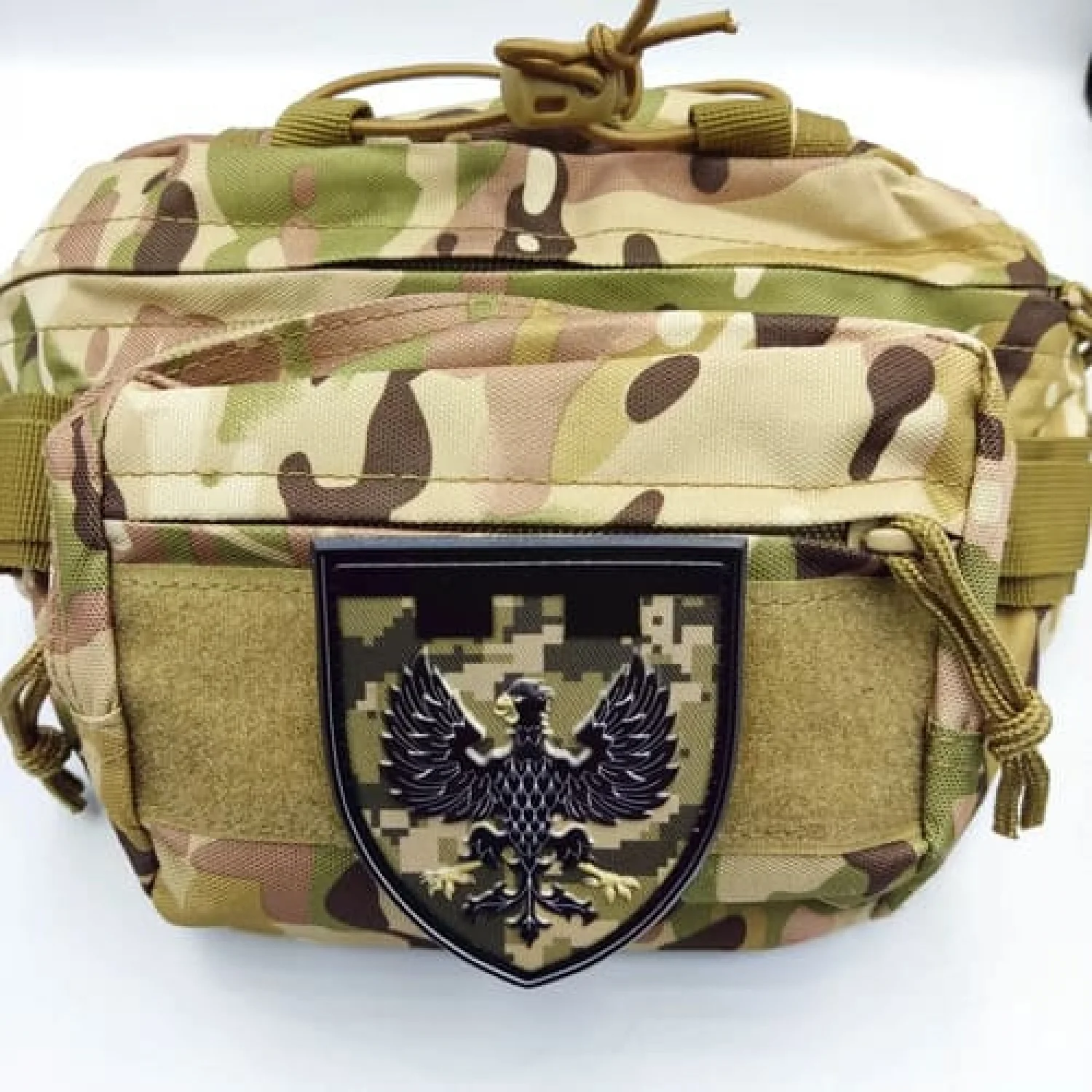 Нашивка ТрО 119 бригади ЗСУ Чернігів польовий піксель