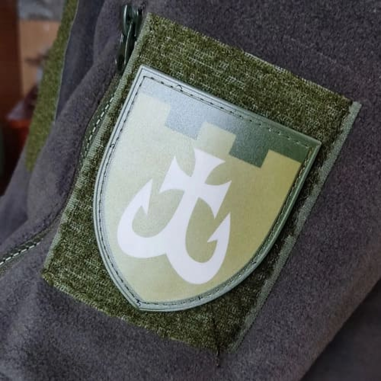 Нашивка ТрО 120 бригади ЗСУ Вінниця польовий
