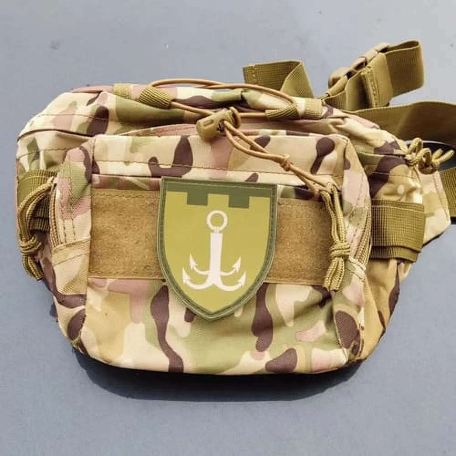 Нашивка ТрО 122 бригади ЗСУ Одеса польовий