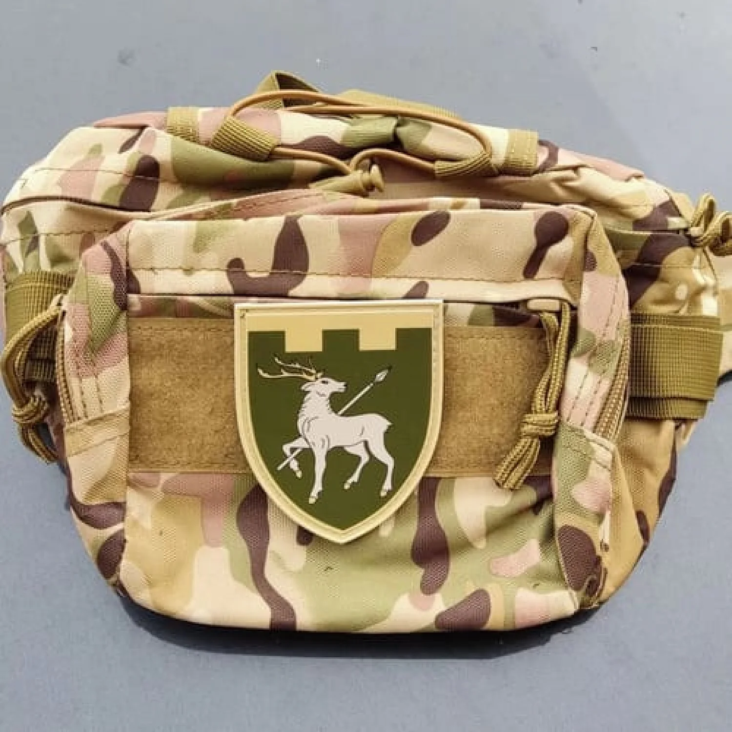 Нашивка ТрО 123 бригады ВСУ Николаев полевой