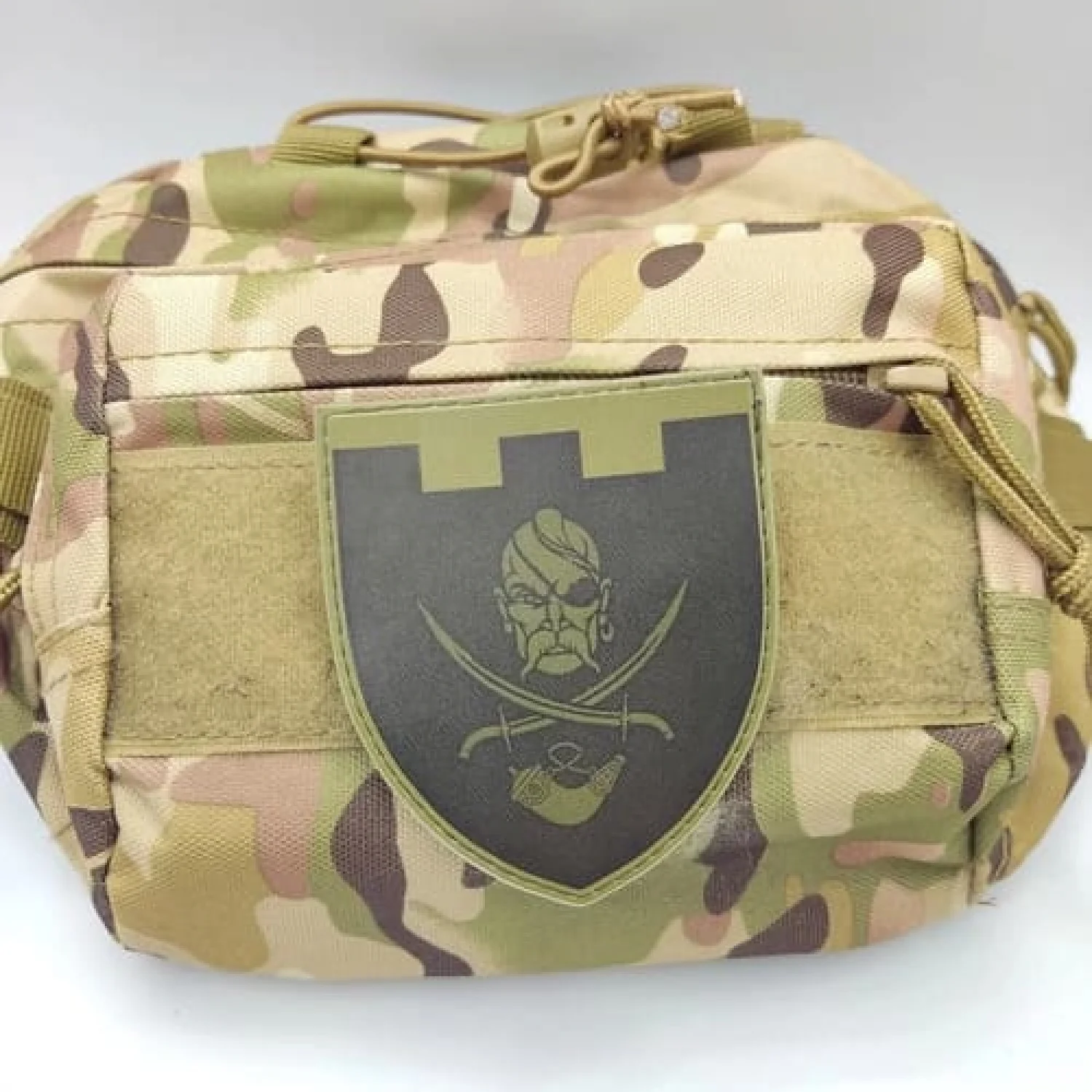 Нашивка ТрО 129 бригады ВСУ полевой