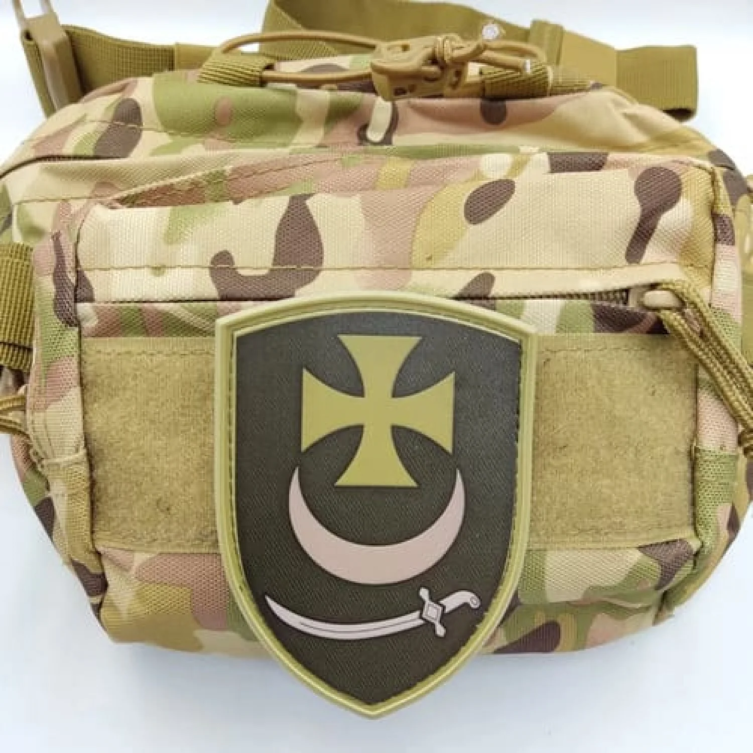 Нашивка ЗСУ 1 президентська бригада оперативного призначення імені гетьмана Петра Дорошенка