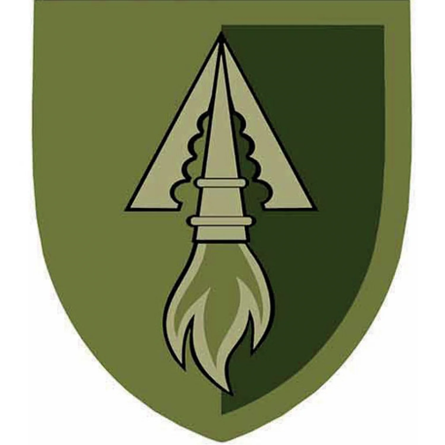 Нашивка ВСУ 1039 ракетный зенитный полк ОК Восток полевой