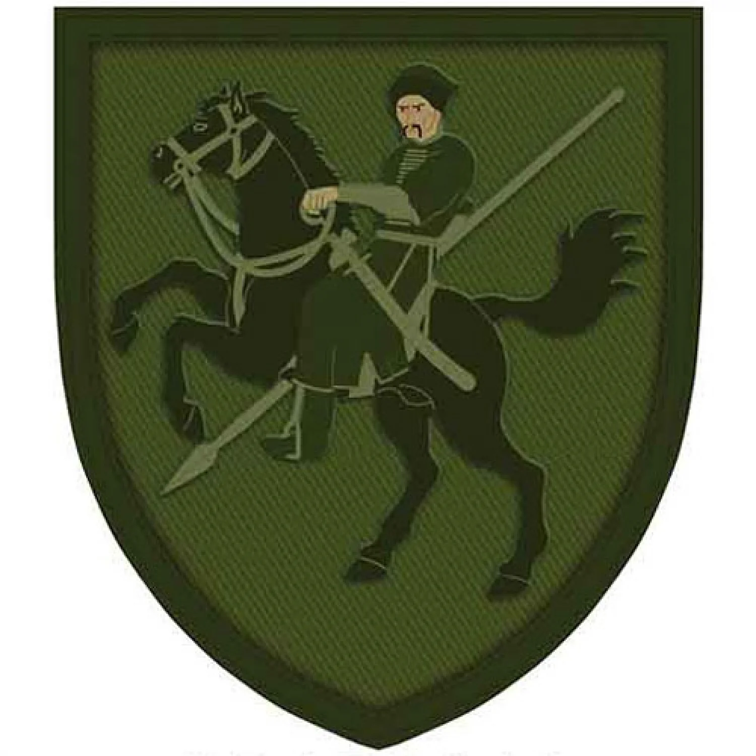 Нашивка ЗСУ 110 окрема механізована бригада олива