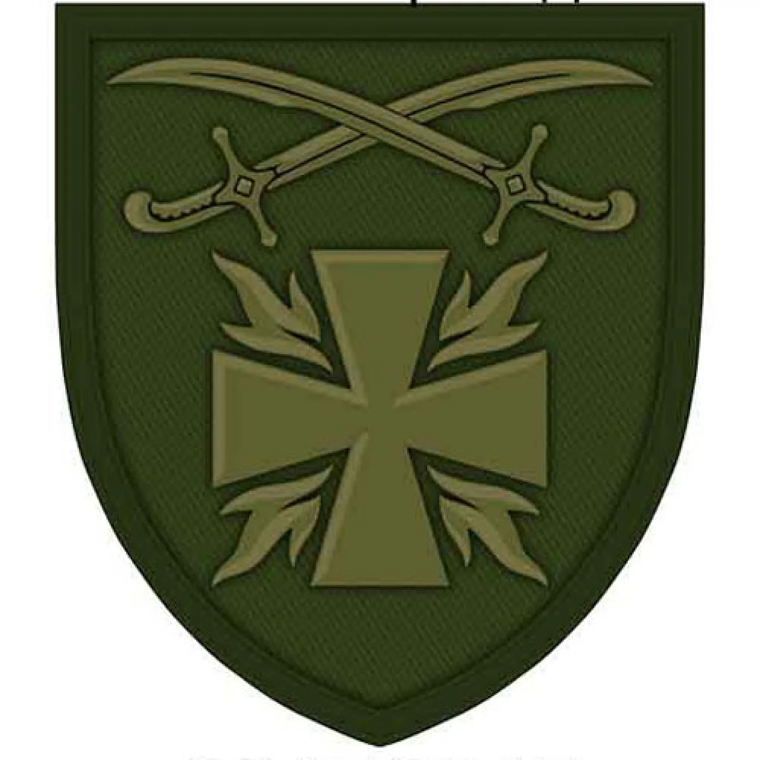 Нашивка ЗСУ 115 окрема механізована бригада олива