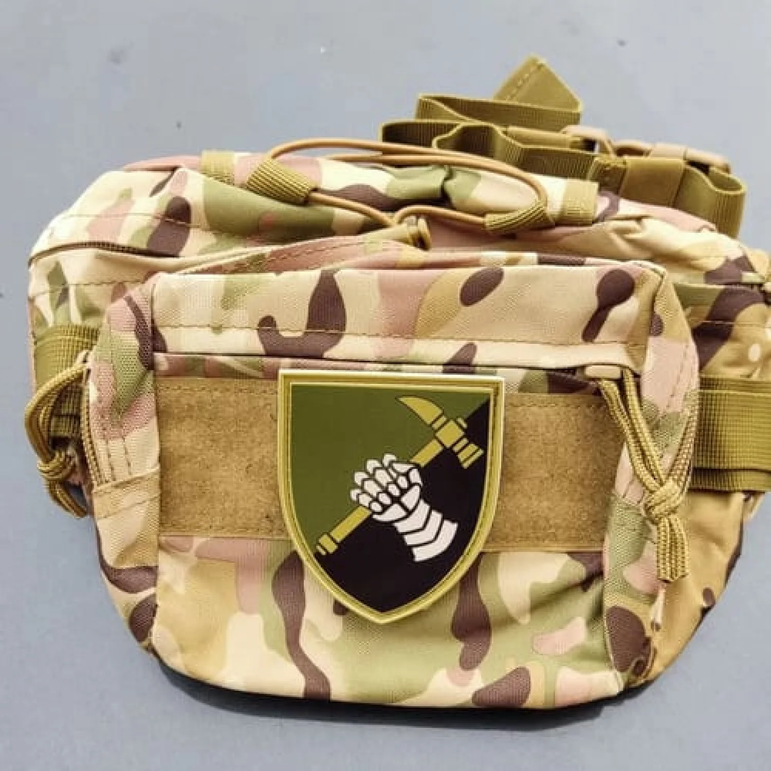 Нашивка ЗСУ 12 окремий танковий батальйон ОК Північ польовий