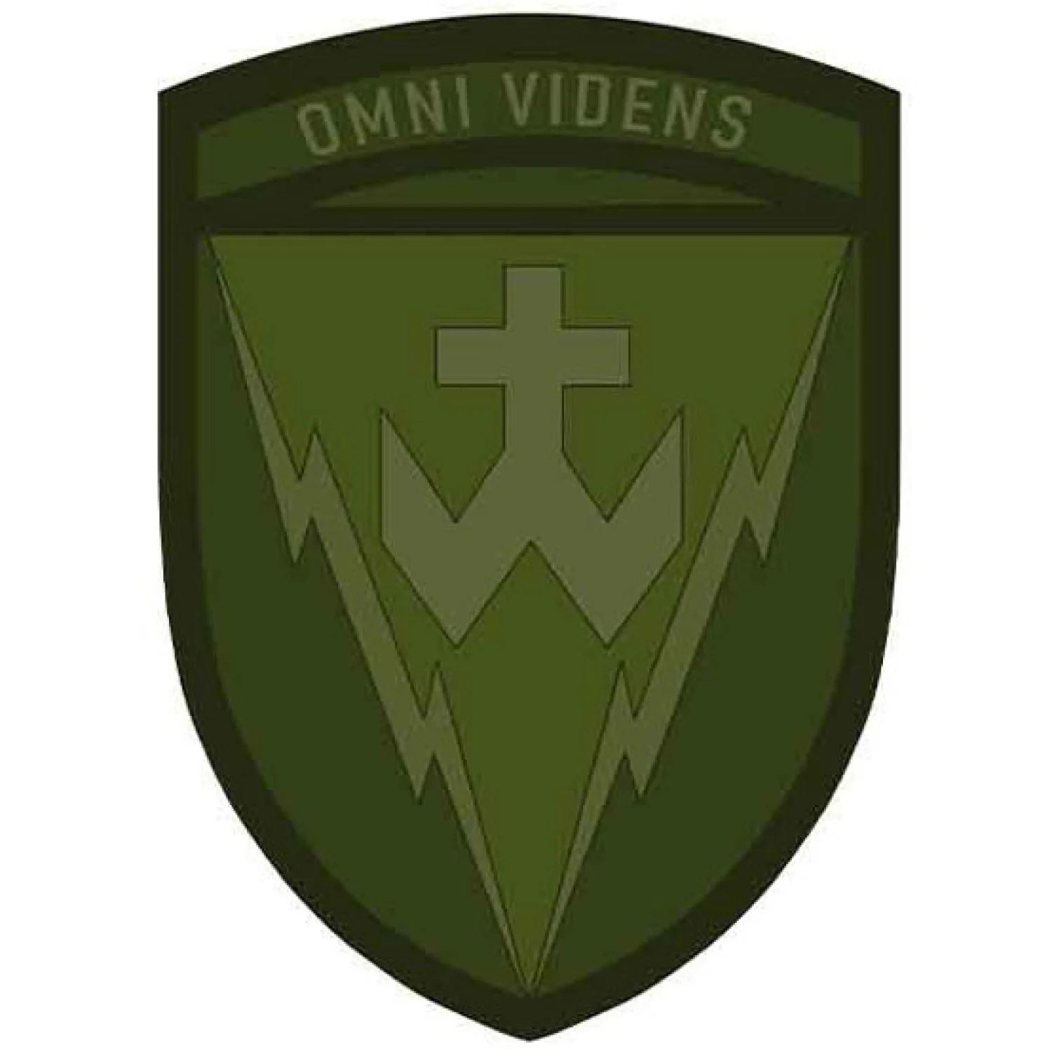 Нашивка ЗСУ 14 радіотехнічна бригада Omni Videns польовий