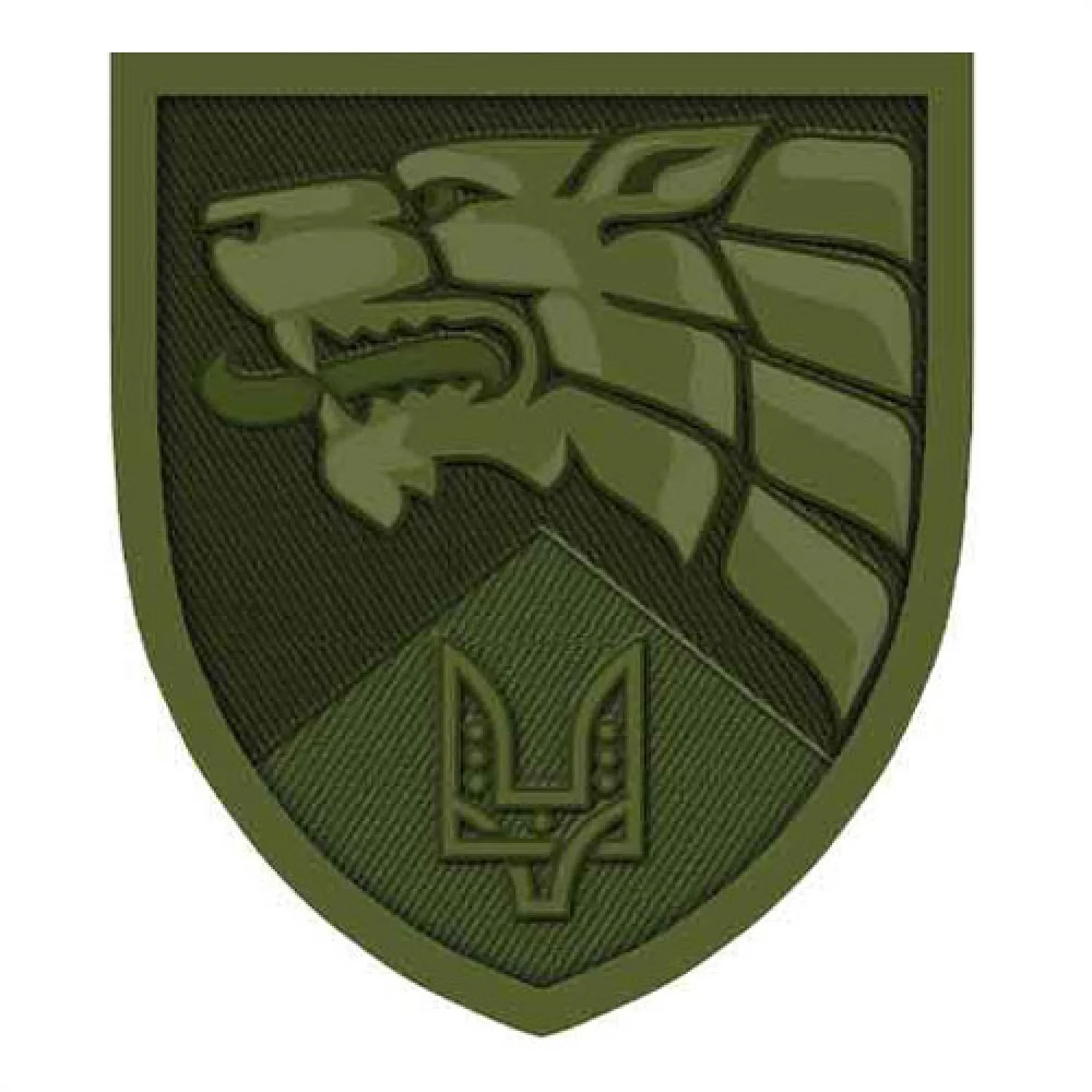 Нашивка ЗСУ 3 окремий полк спеціального призначення олива