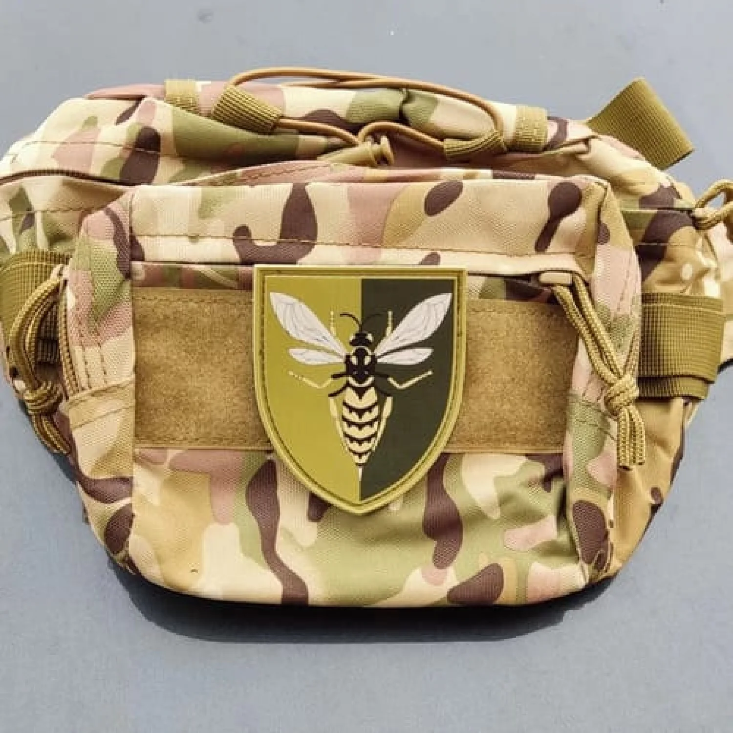 Нашивка ВСУ 38 зенитный ракетный полк ОК Юг полевой