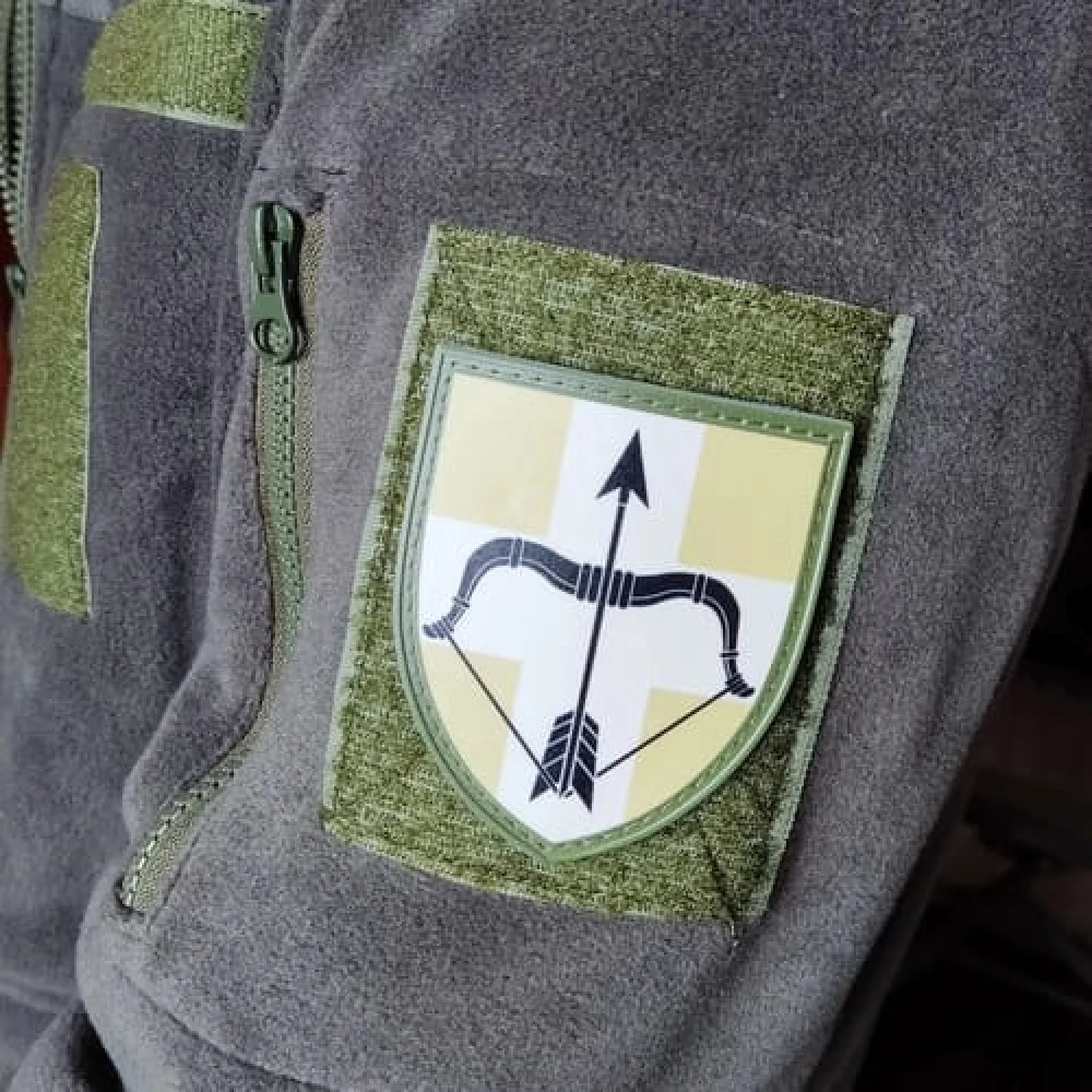 Нашивка ВСУ 39 зенитный ракетный полк ОК Запад полевой