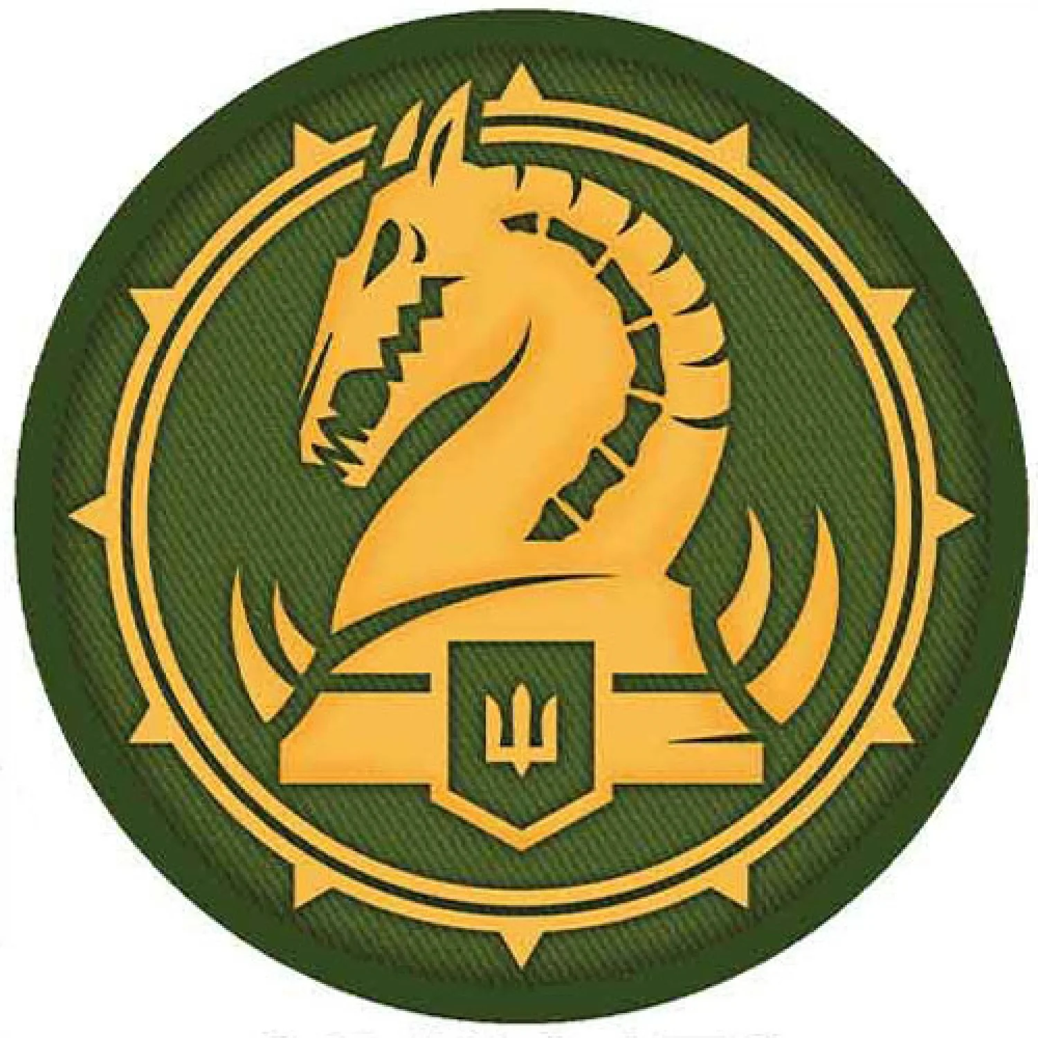 Нашивка ВСУ 47 ОМБр олива