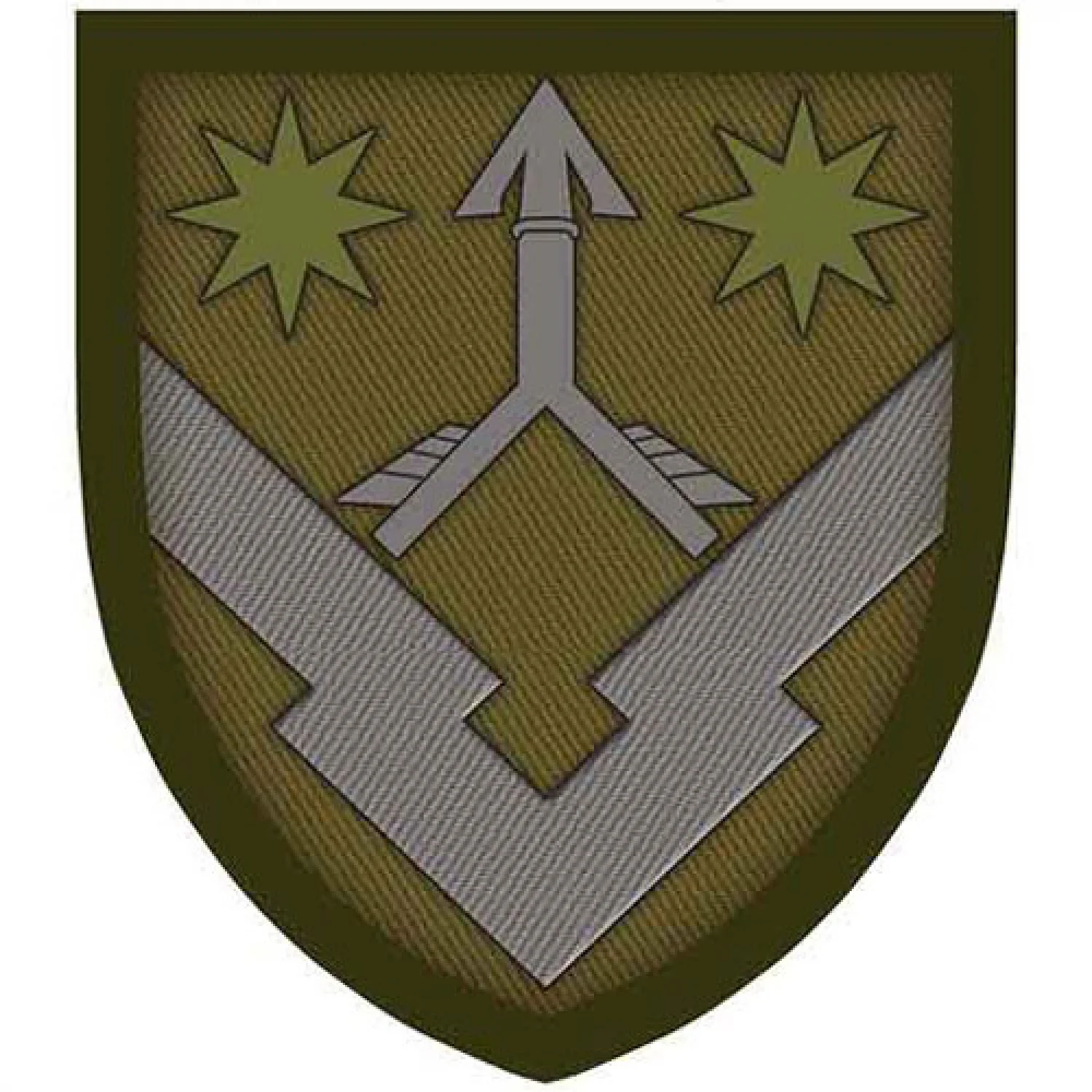 Нашивка ЗСУ 48 арсенал олива об'ємна