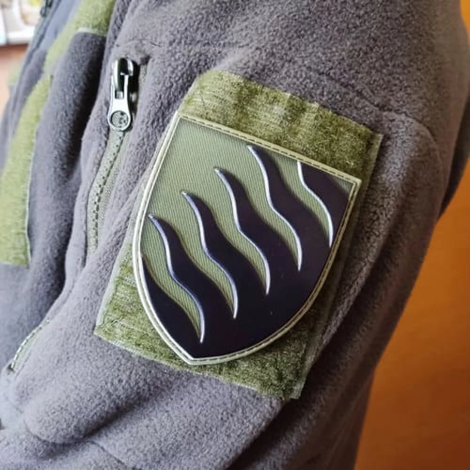 Нашивка ЗСУ 55 окрема артилерійська бригада ОК Схід польовий