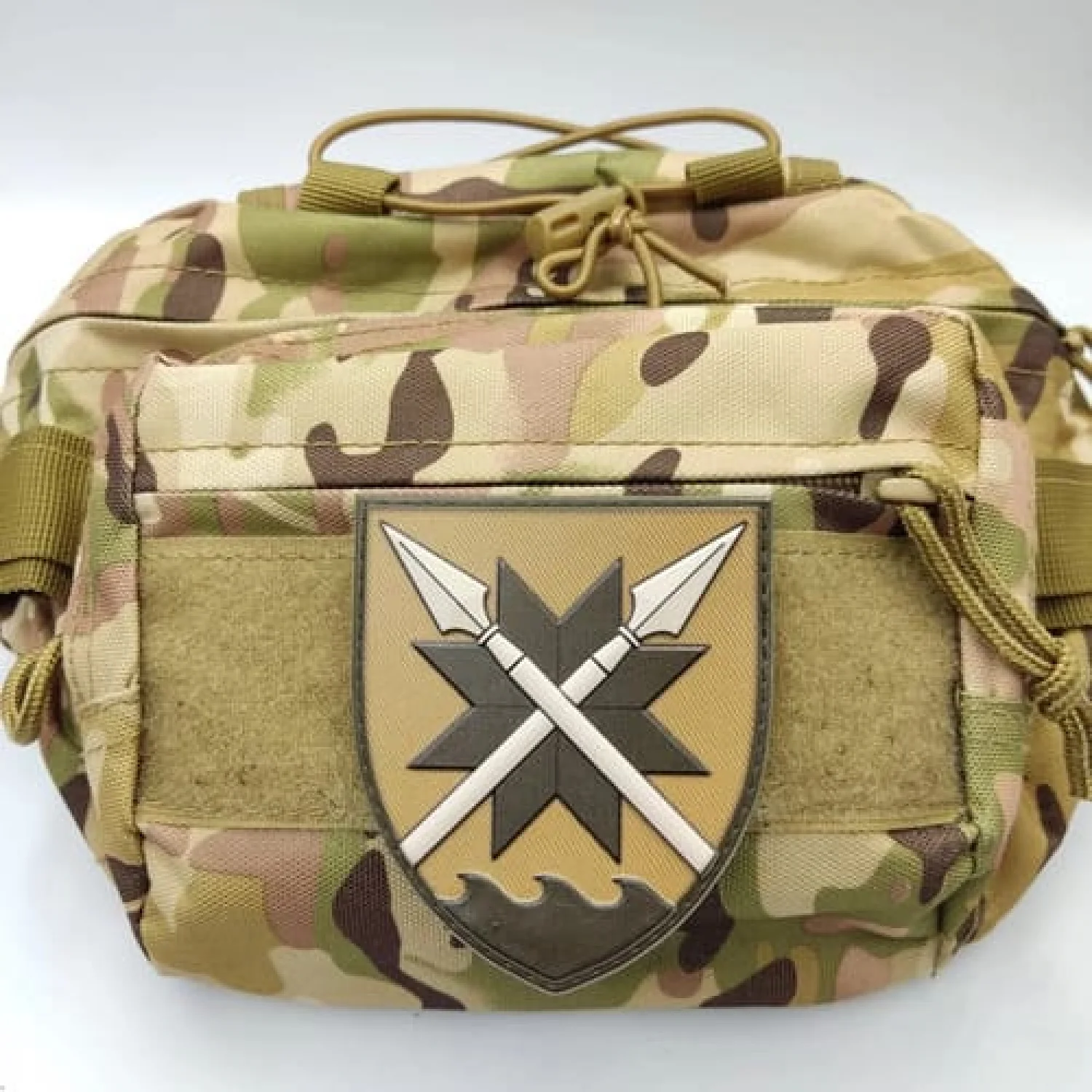 Нашивка ВСУ 56 отдельная мотопехотная бригада ОК Юг койот объемный