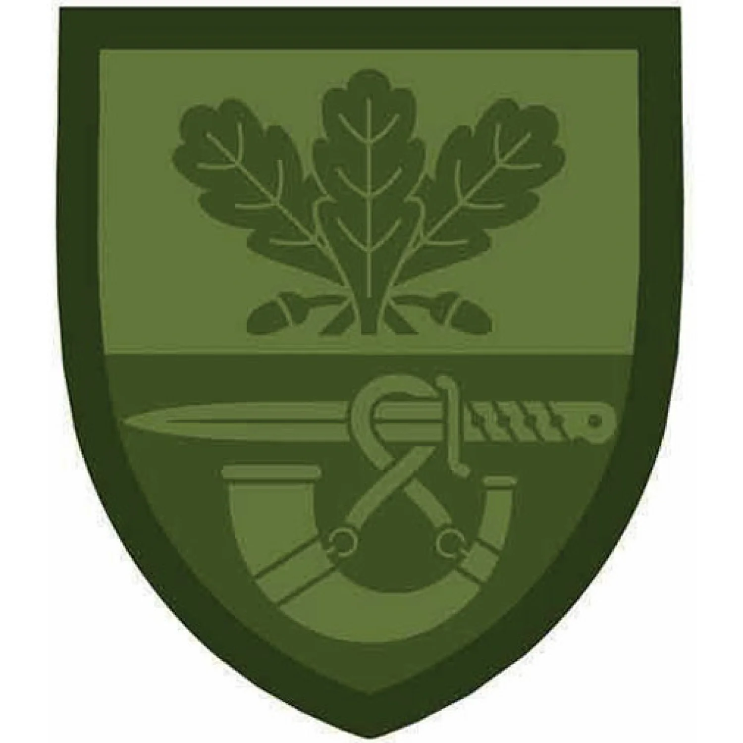 Нашивка ЗСУ 61 окрема піхотна єгерська бригада ОК Північ польовий