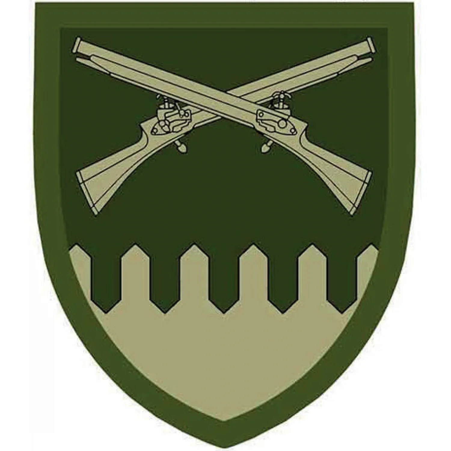 Нашивка ЗСУ 92 окрема механізована бригада ОК Схід польовий об'ємний