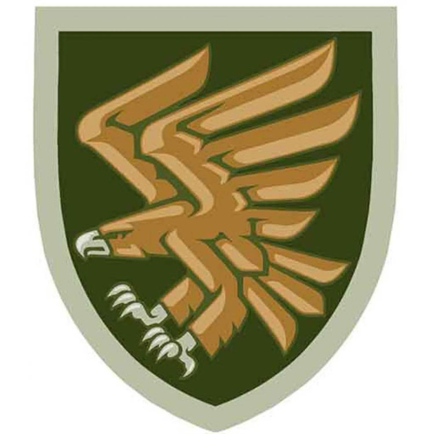 Нашивка ЗСУ 95 окремої десантно-штурмової бригади польовий