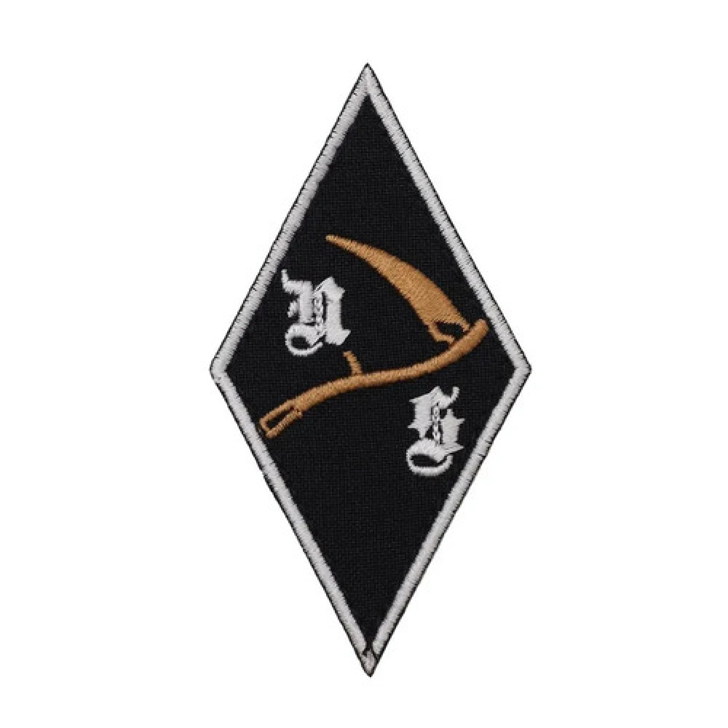 Вишитий патч "Gold Scythe"