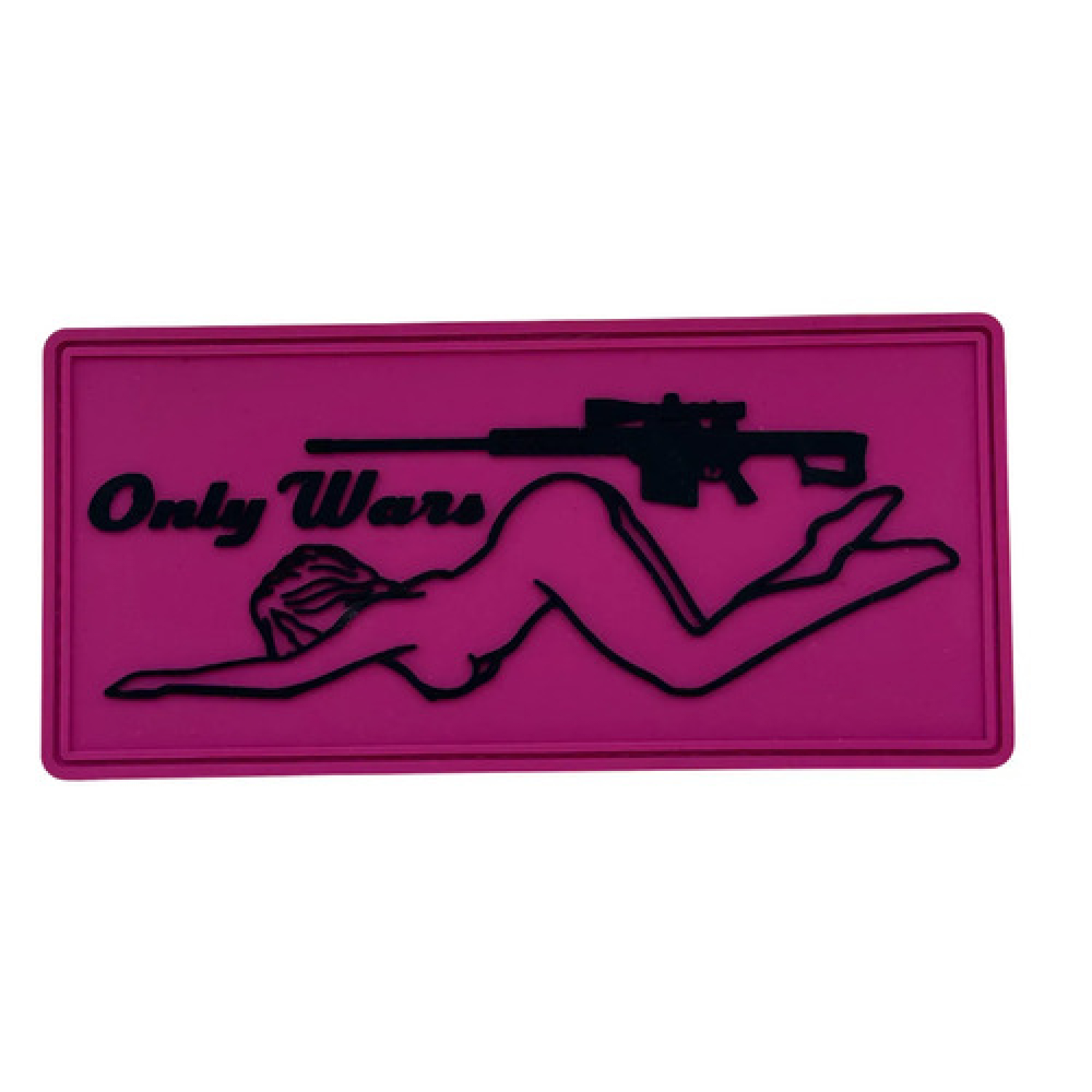 ПВХ Патч "OnlyWars Girl" Pink