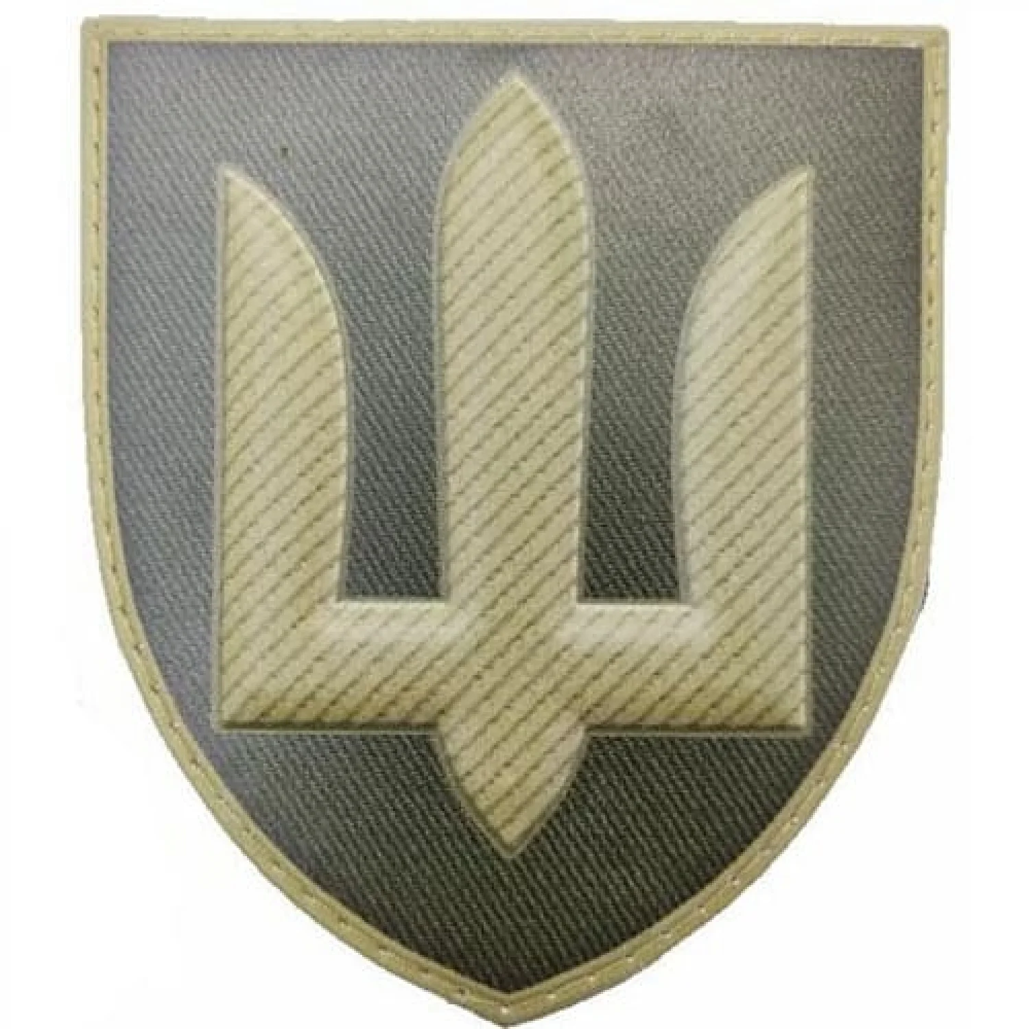 Патч/шеврон тризуб ЗСУ загальновійськовий олива