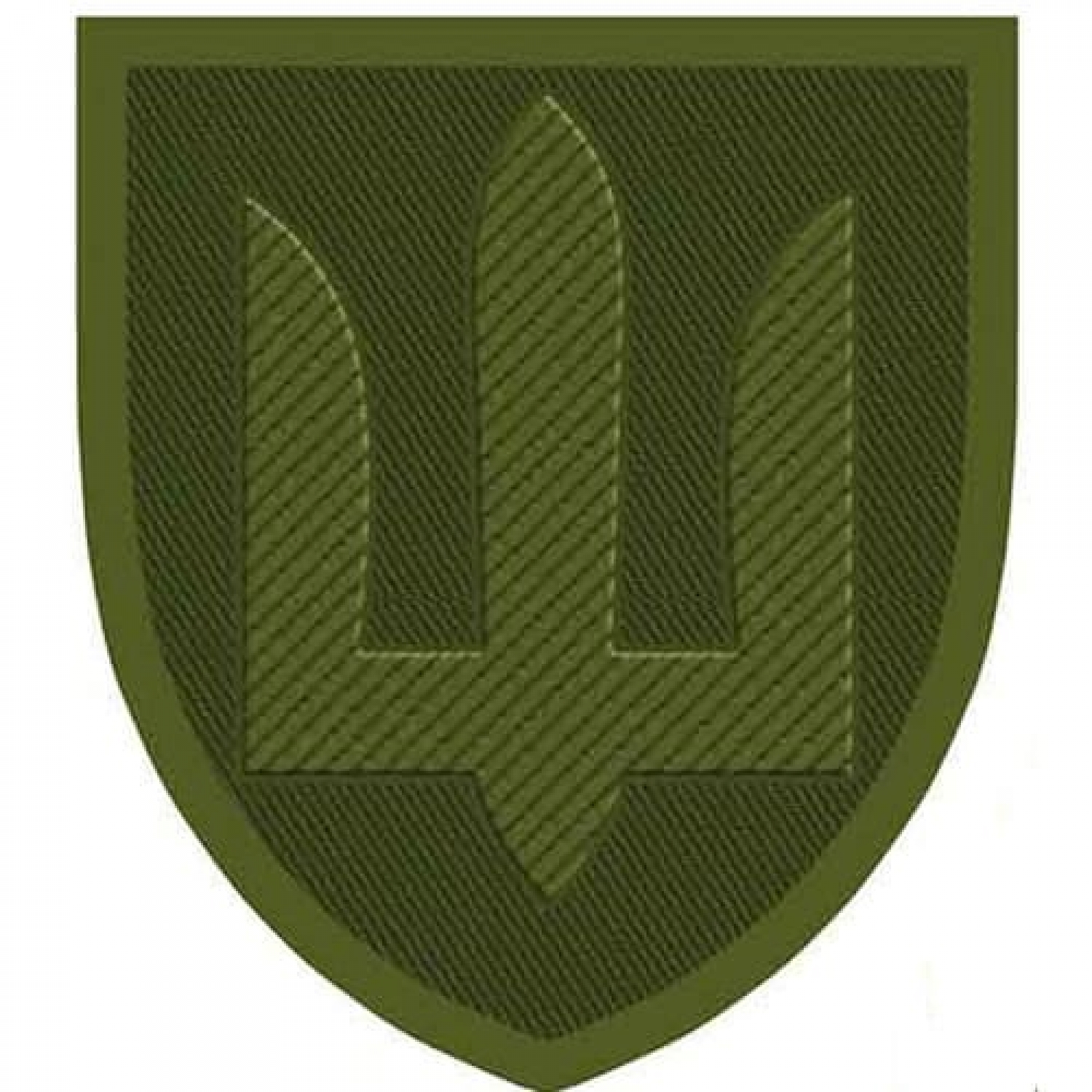 Патч/шеврон тризуб ЗСУ загальновійськовий