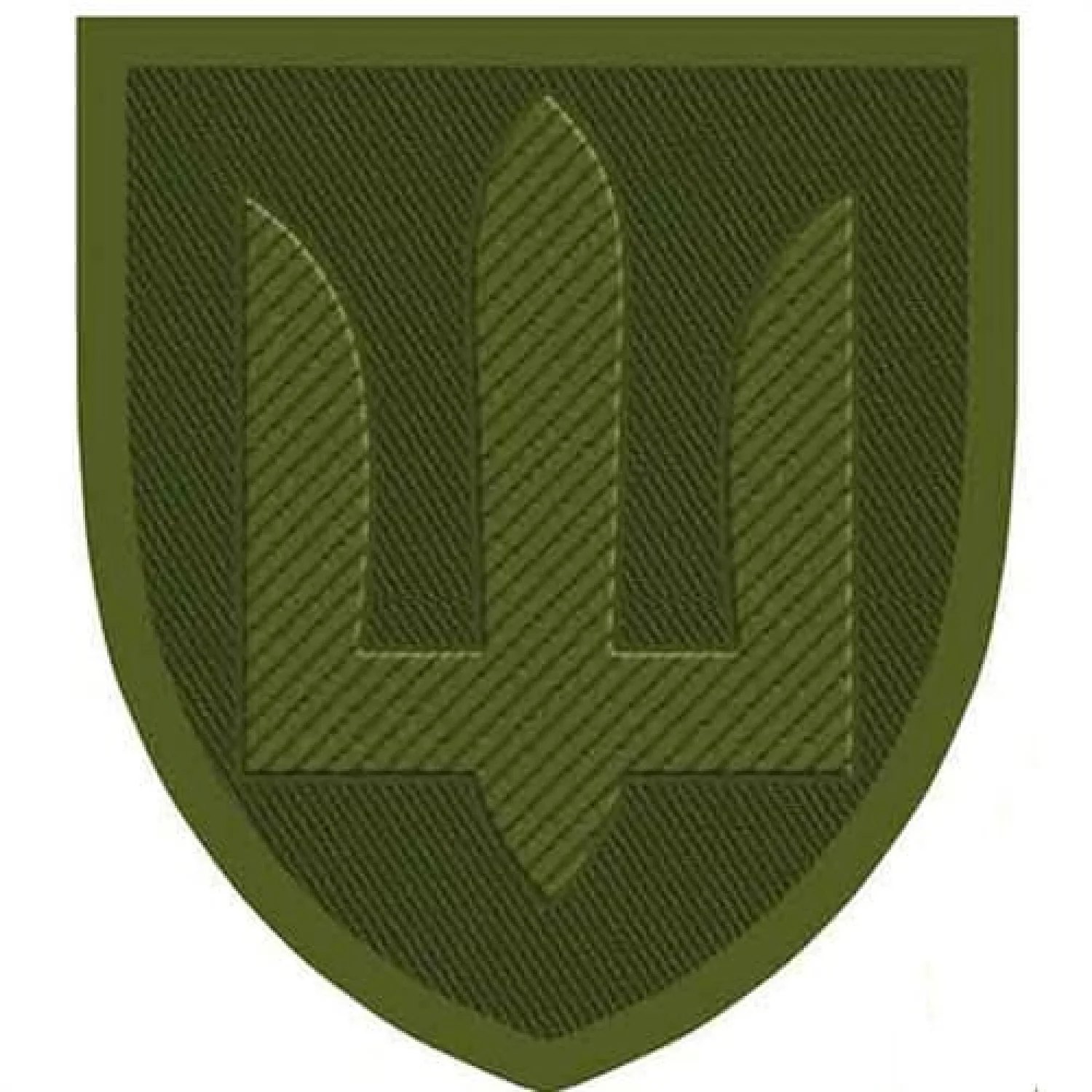Патч/шеврон тризуб ЗСУ загальновійськовий