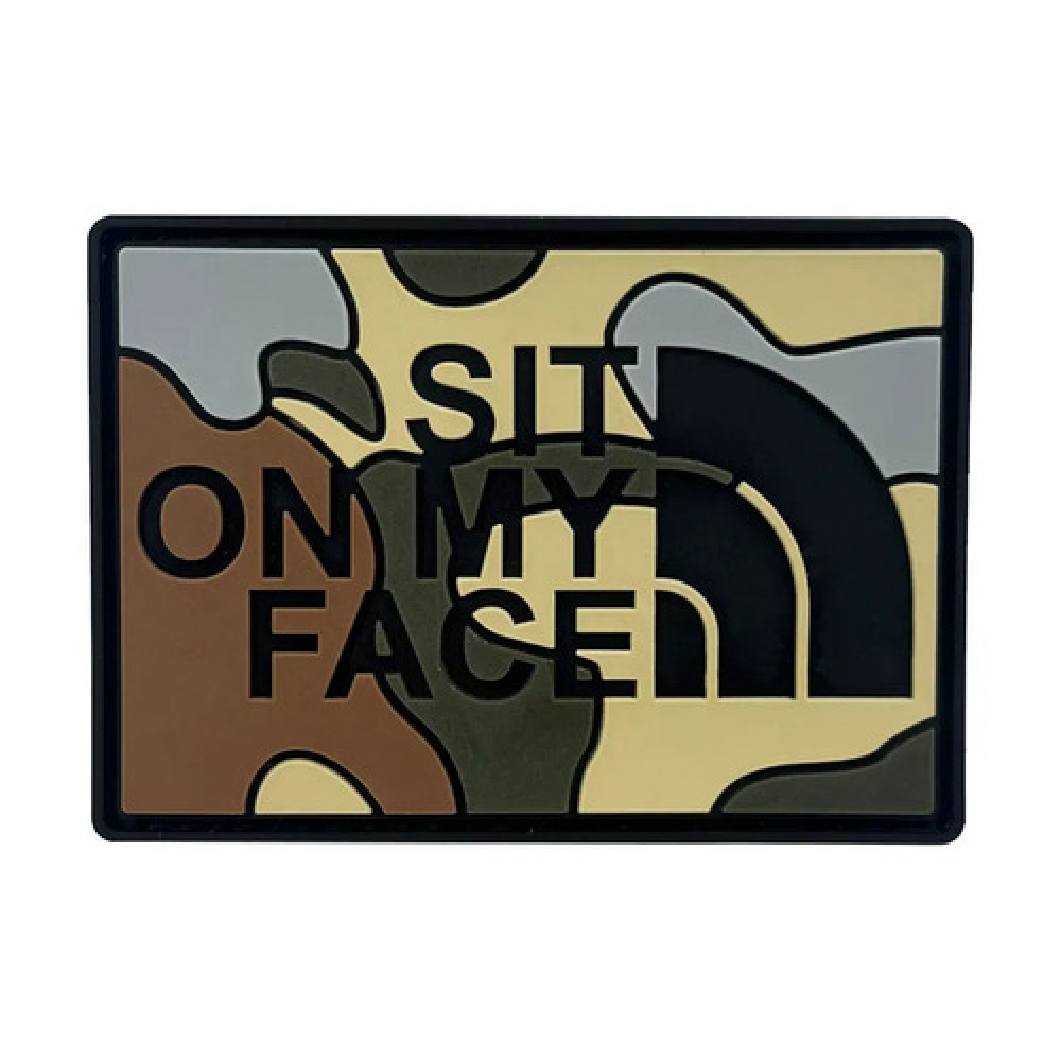 ПВХ патч "SIT ON MY FACE"