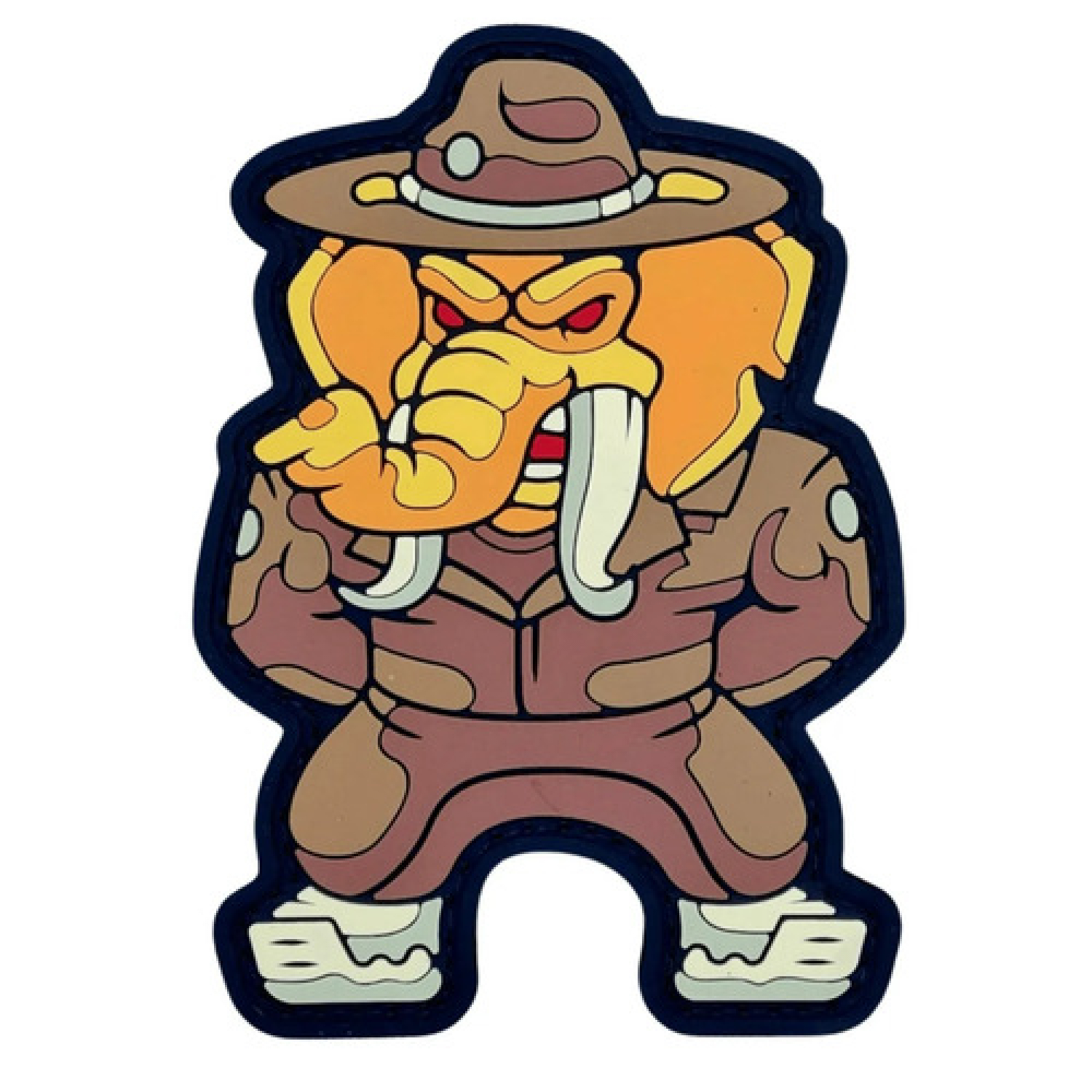 ПВХ патч Слон FM "Сержант"