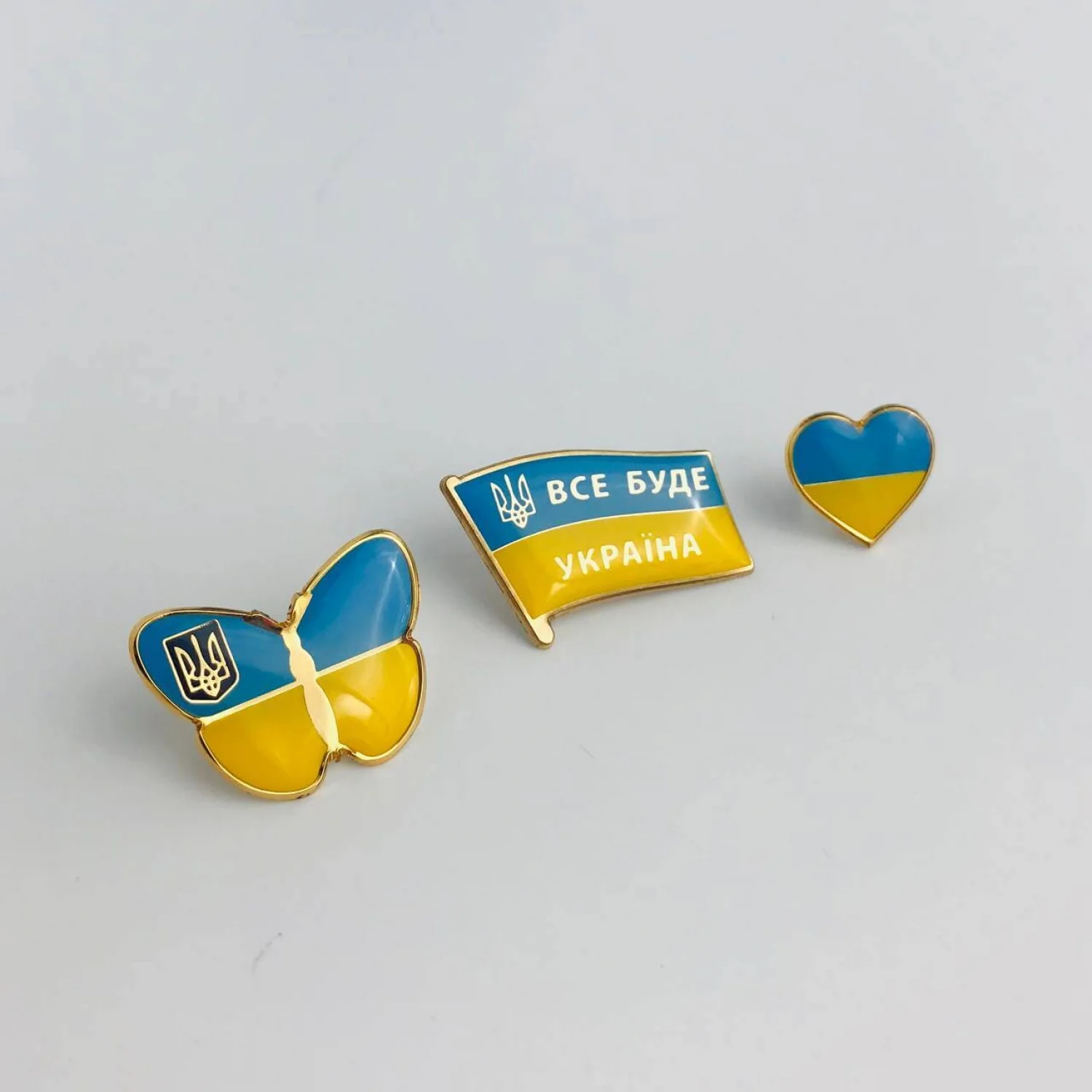 Набор из 3х значков/пенов Воля