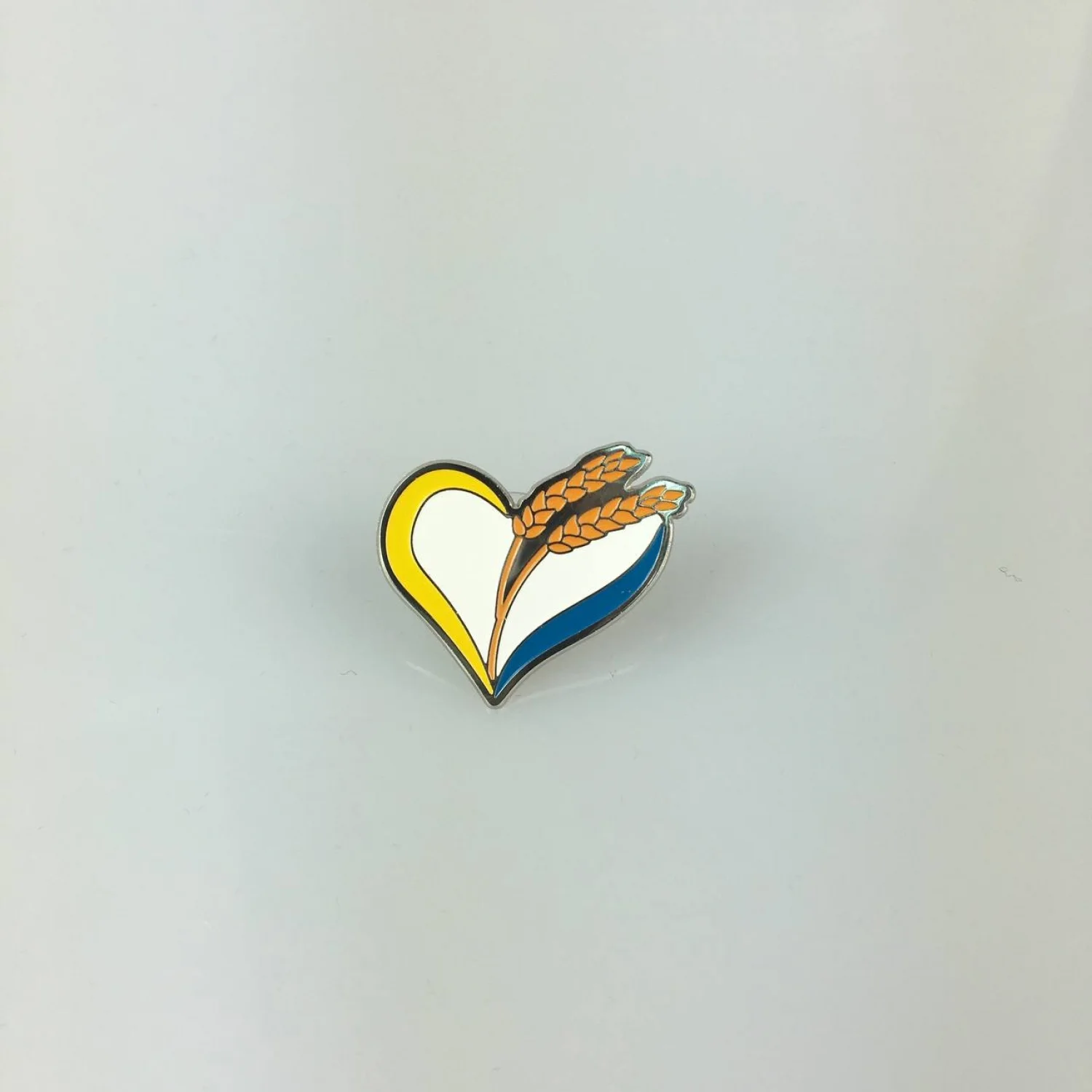 Значок Серце з колосками