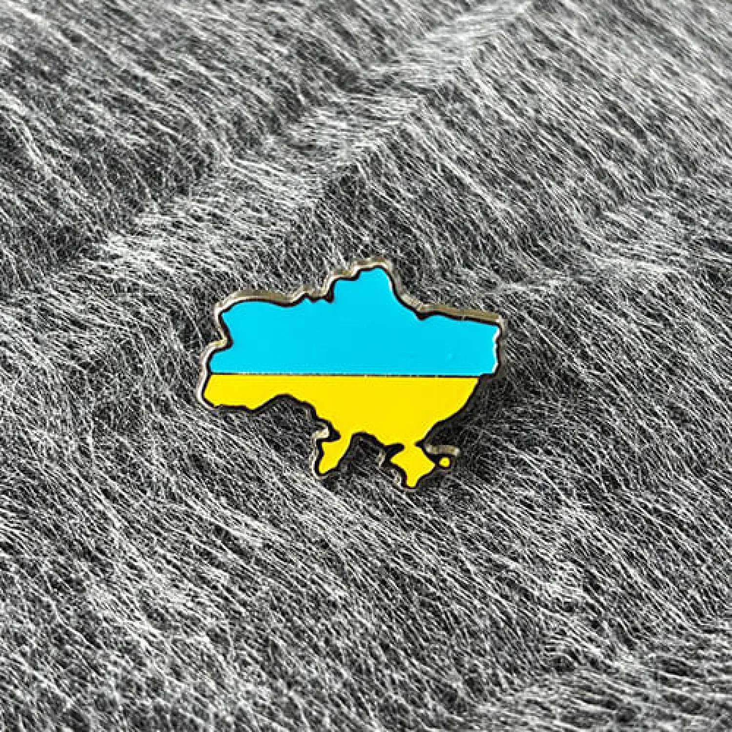 Значок України Жовно-блакитний