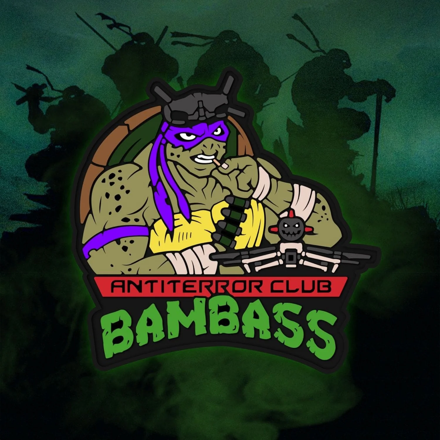 Патч черепаха ДОН (Донателло оператор дронів)