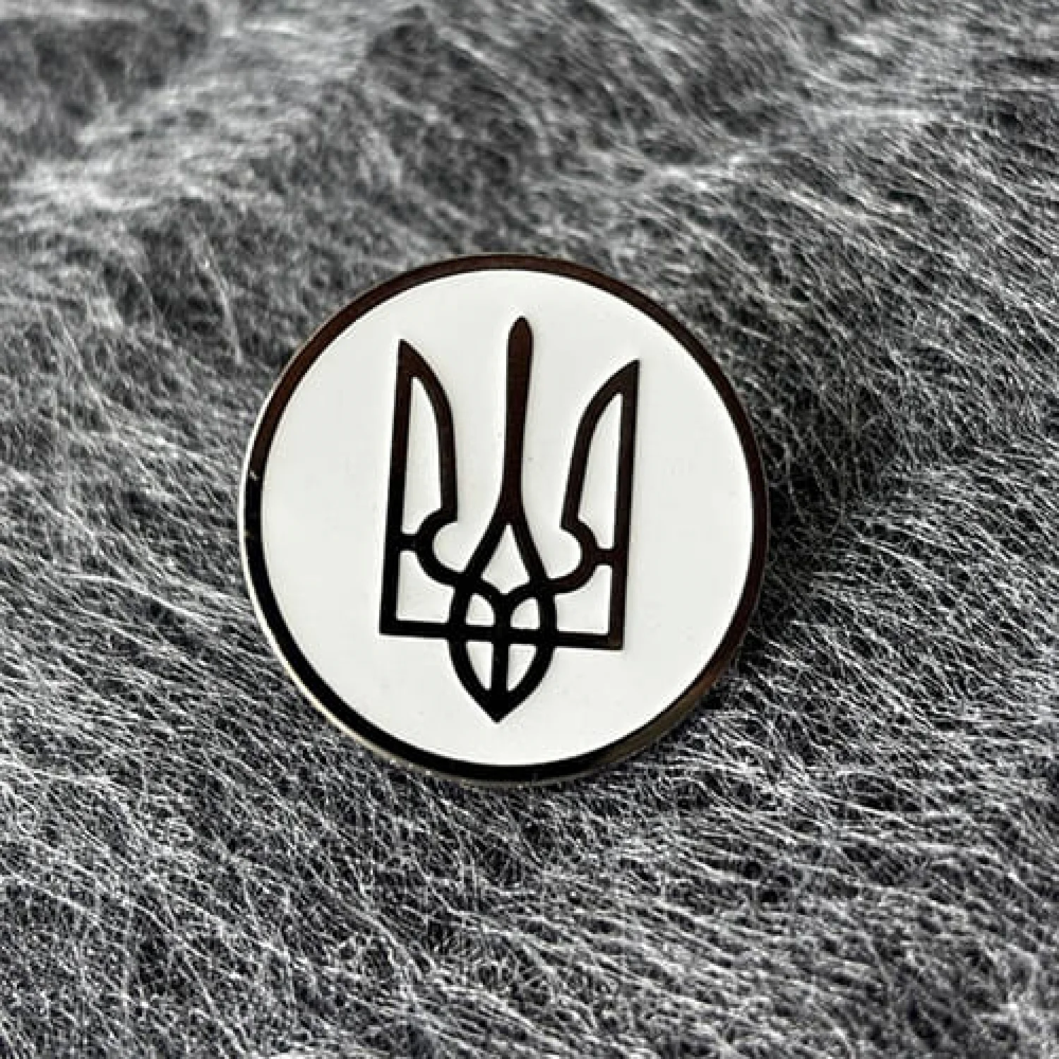 Значок Герб Украины коло