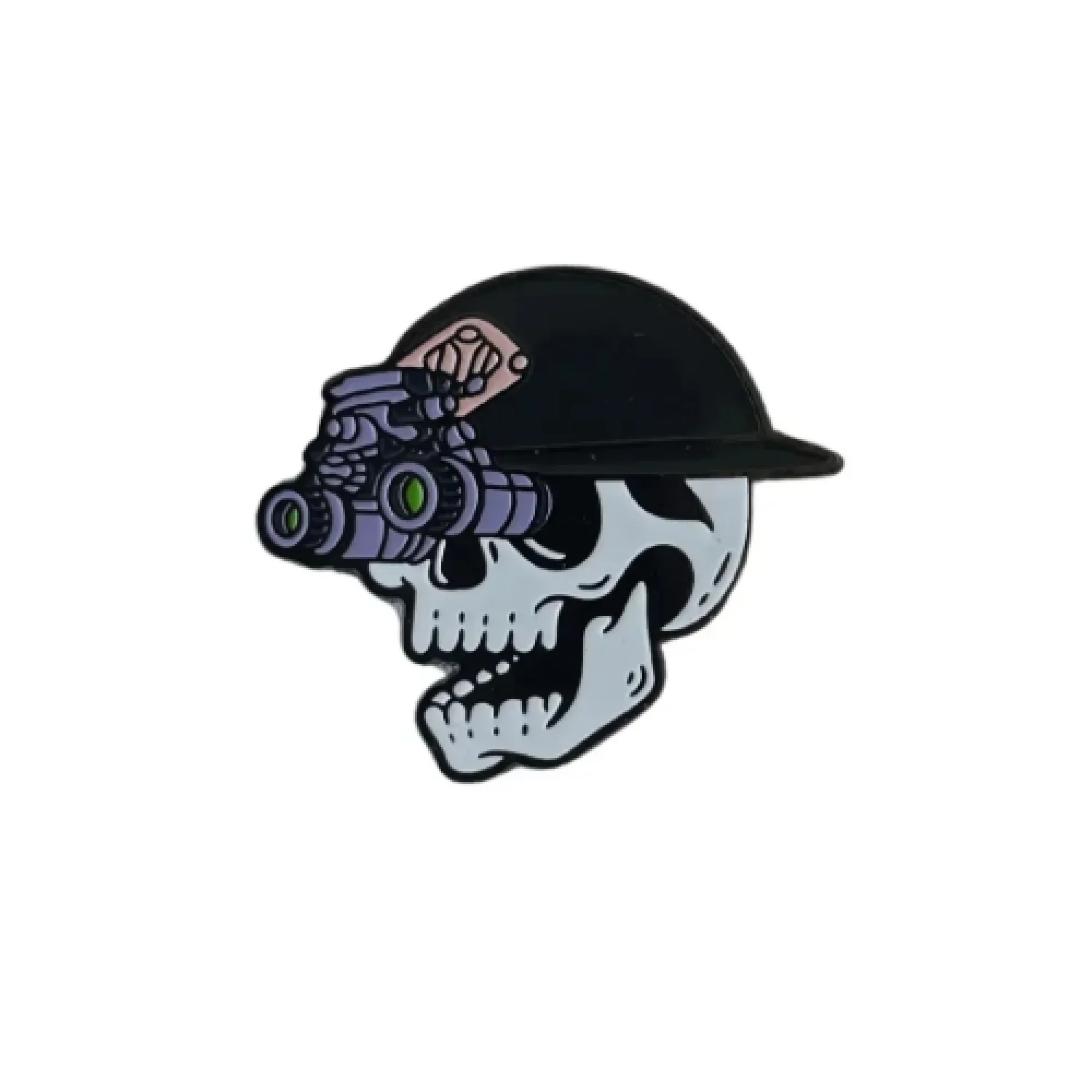 Пін "Череп в Нім. Касці"