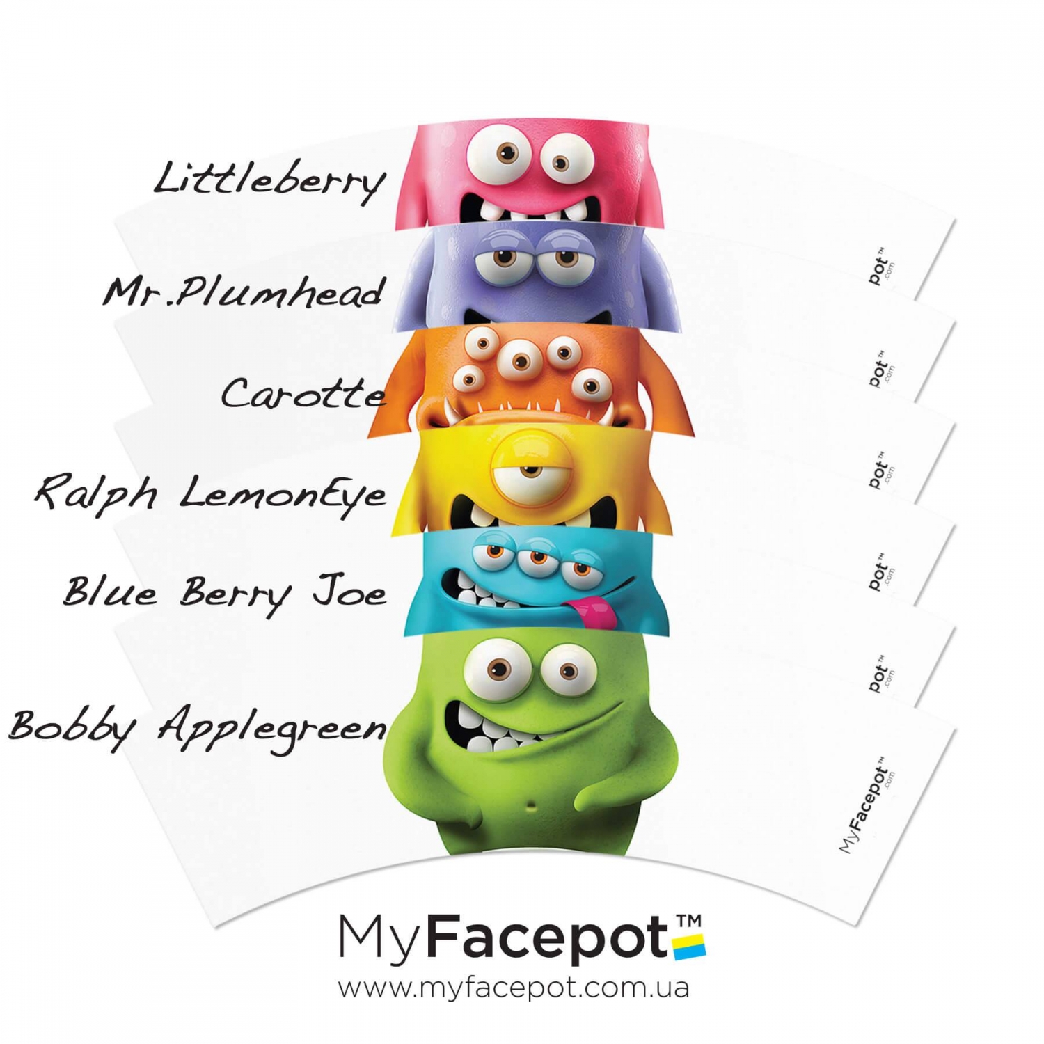 MyFacepot Plantmonster Bobby Applegreen