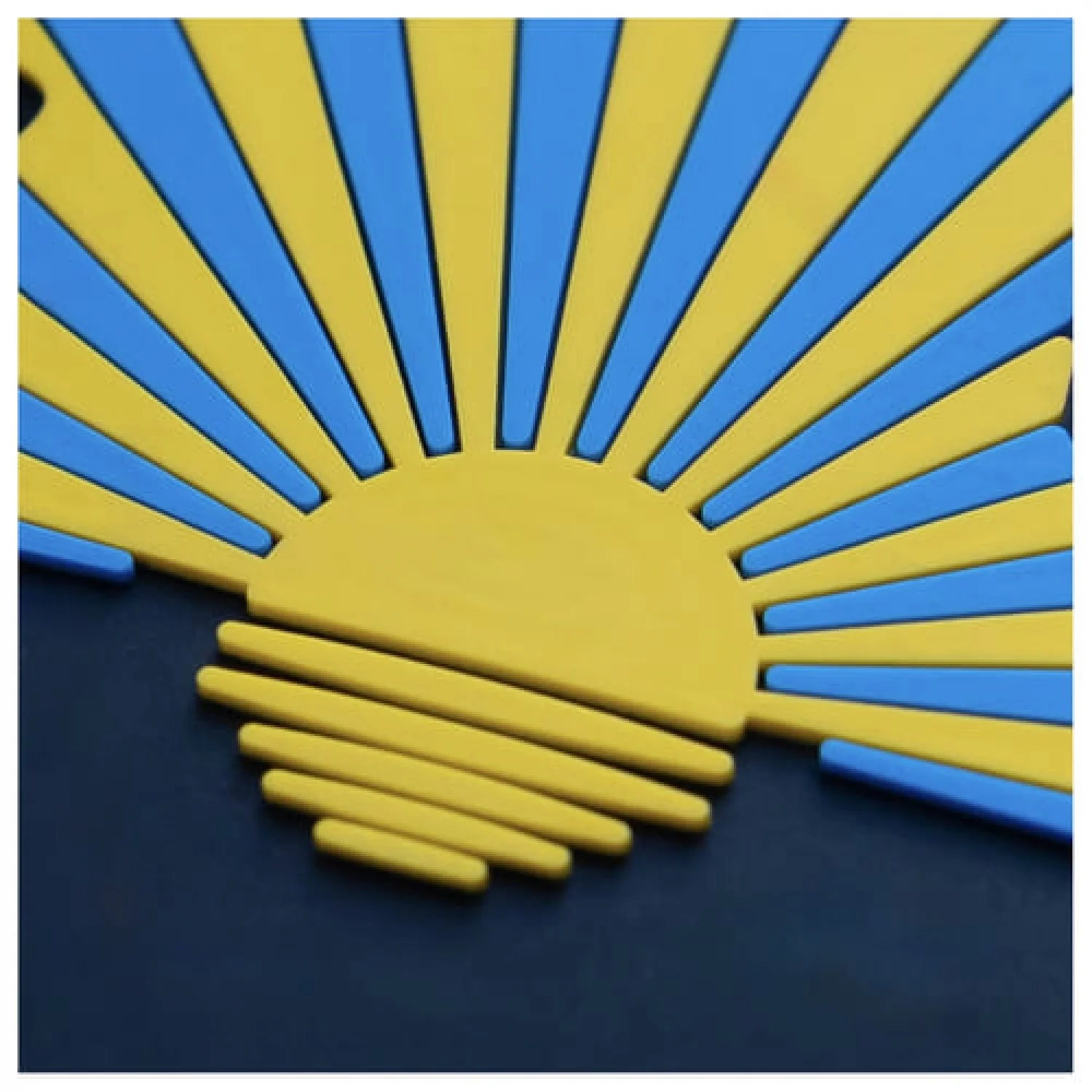 ПВХ Патч (шеврон) "Донецька область сонце"